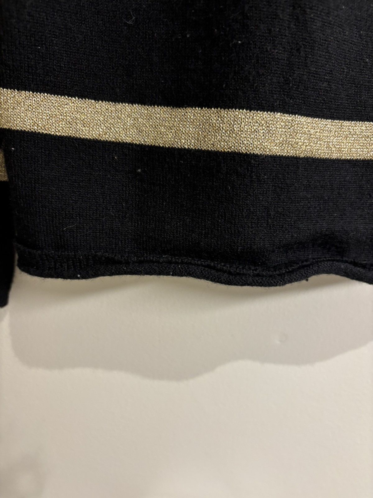 Comme des Garcons × Comme des Garcons Black × Japanese Brand Comme Des Garçons Glitter Sweater Size US S / EU 44-46 / 1 - 3 Thumbnail