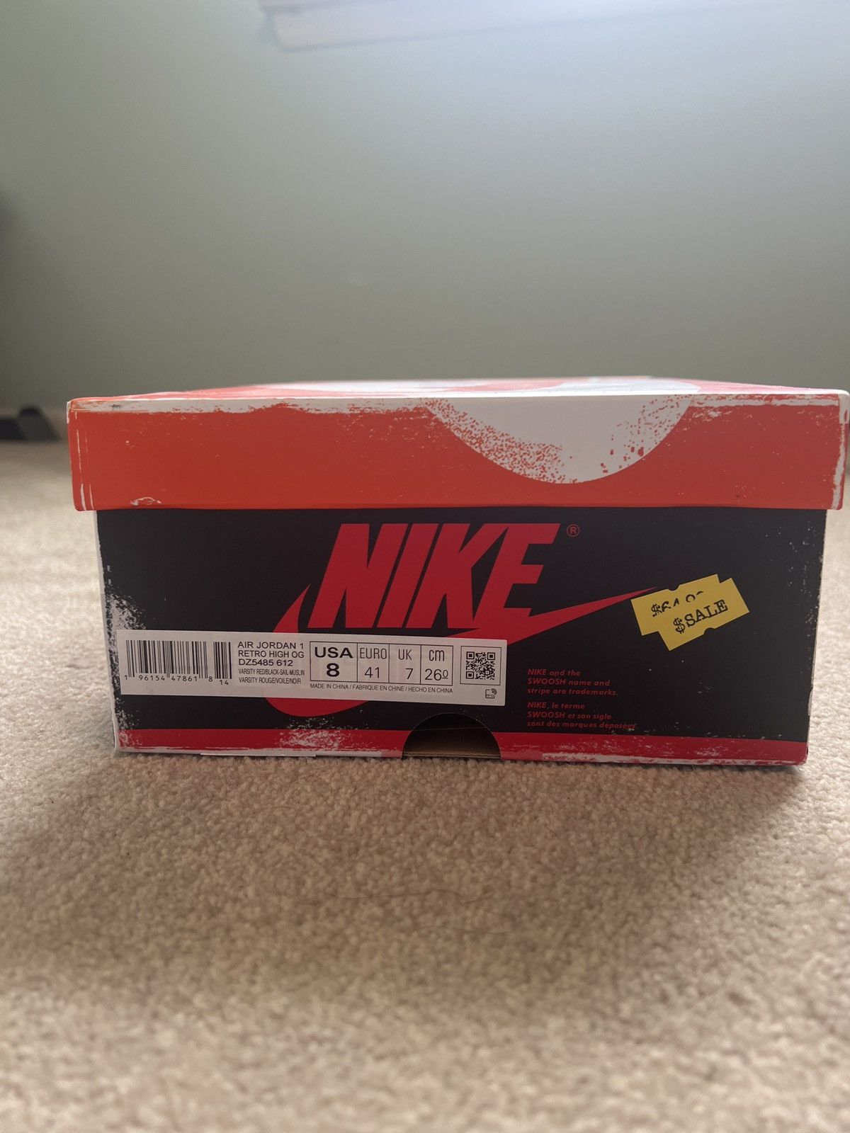 Jordan Brand × Nike Air Jordan 1 Lost and Found Chicago Size US 8 / EU 41 - 7 Thumbnail