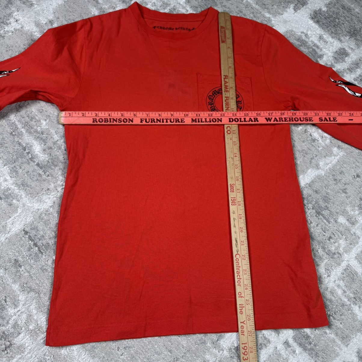 Chrome Hearts Matty boy chomper long sleeve tee shirt Size US S / EU 44-46 / 1 - 19 Thumbnail