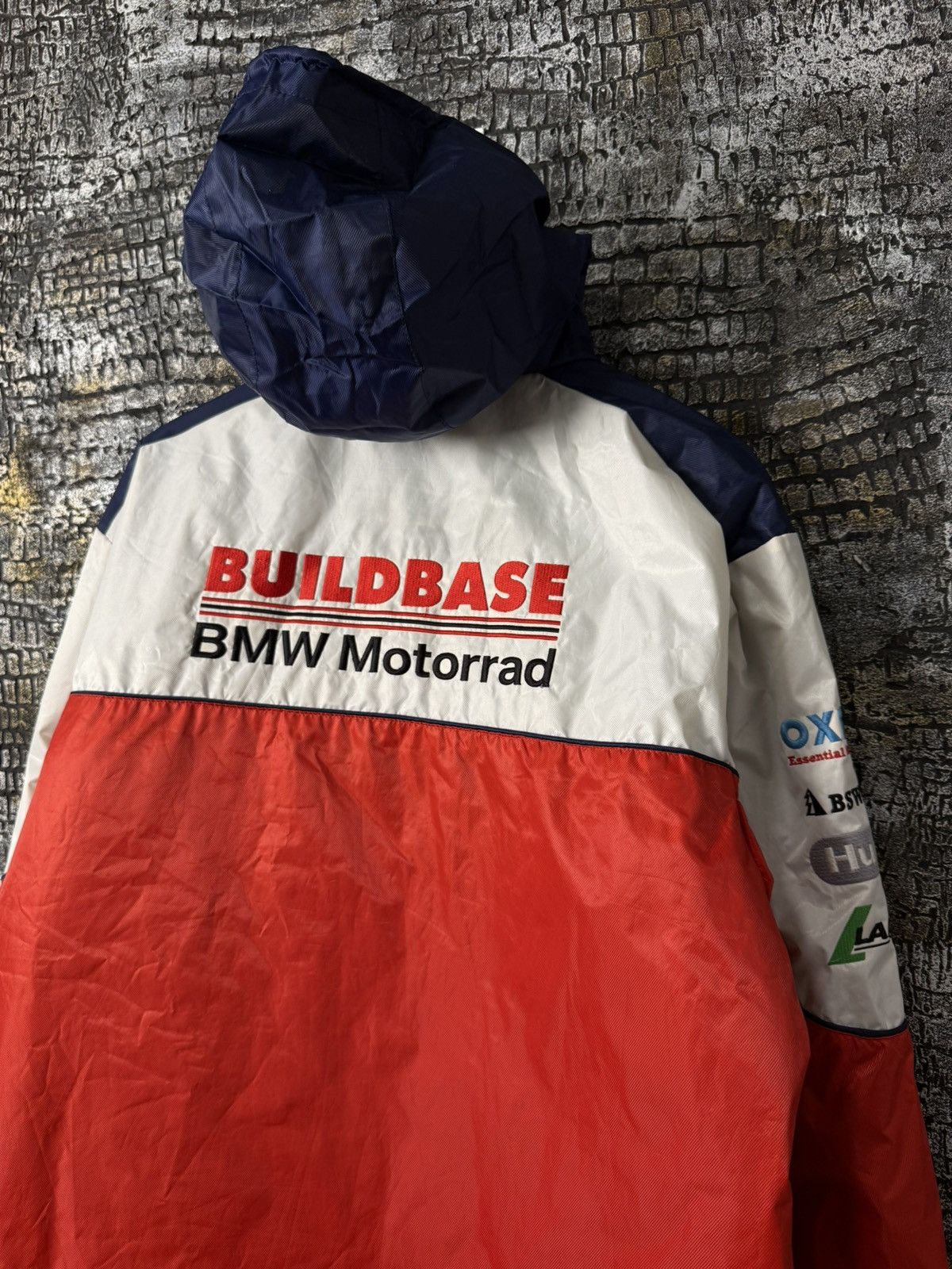 BMW BMW Vintage Jacket Big Logo Team Buildbase Motorrad Size US L / EU 52-54 / 3 - 10 Thumbnail