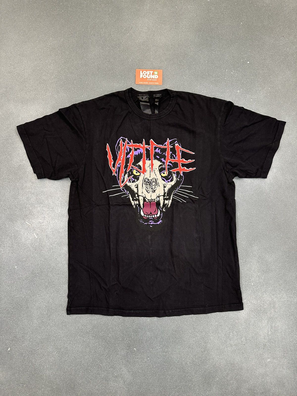 Vlone Vlone Panther Skull Tee | Grailed