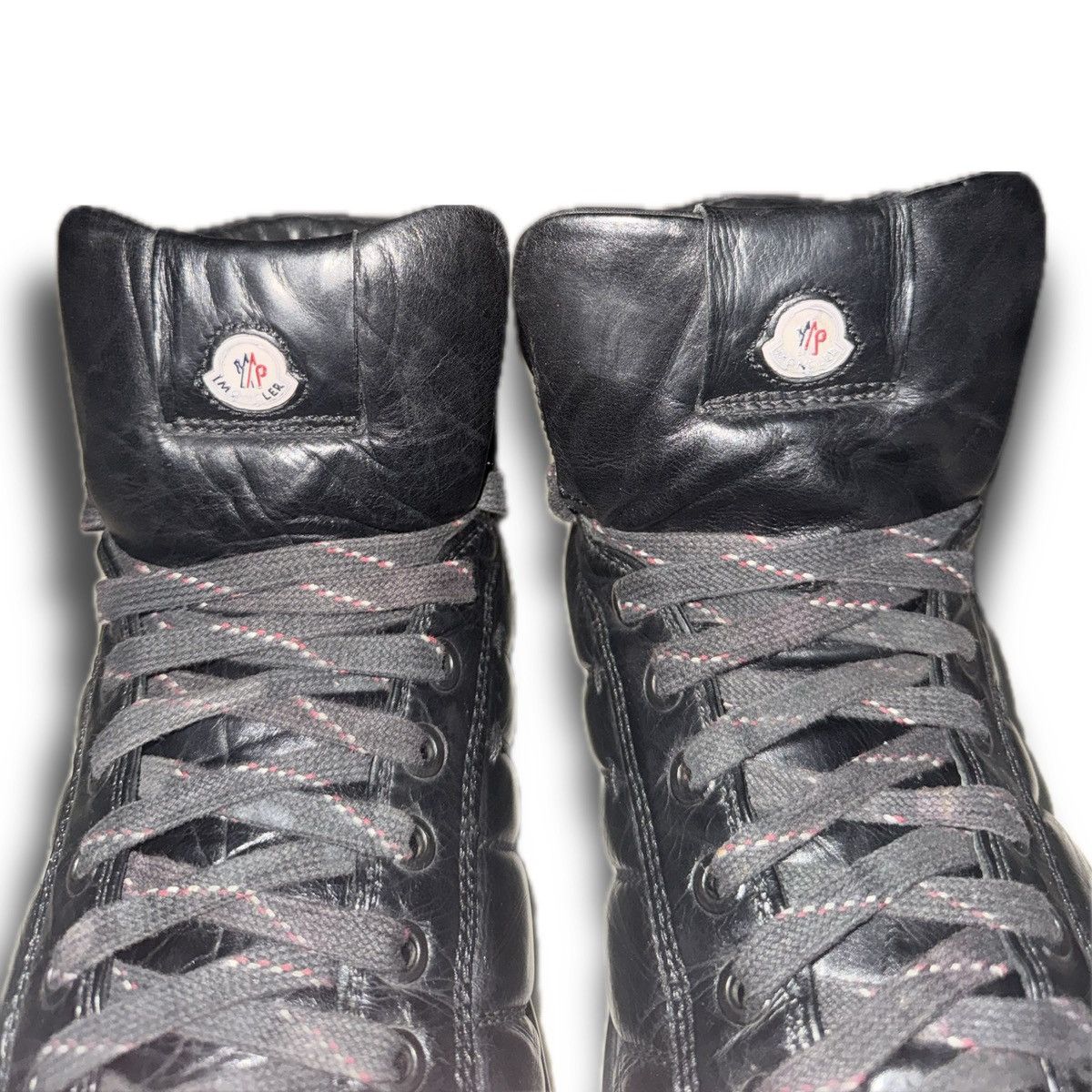 Moncler Moncler Leather Hi Tops Size US 10 / EU 43 - 5 Thumbnail