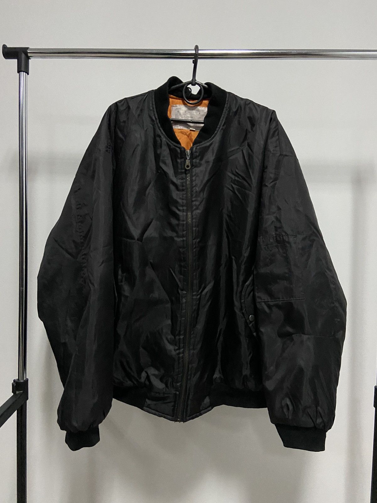 Bomber Flyers jacket ma 1 type vintage zip