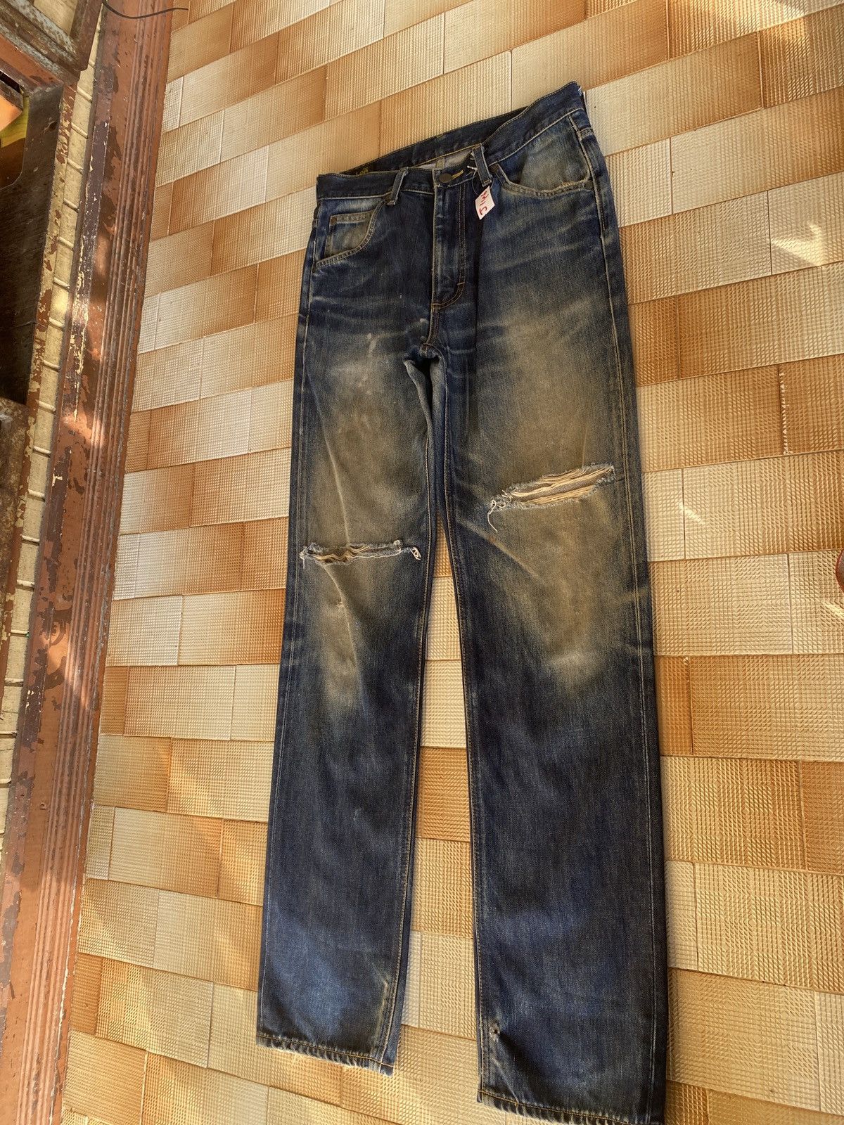 Lee × Vintage Vintage LEE RIDER loose cut denim Size US 30 / EU 46 - 4 Thumbnail