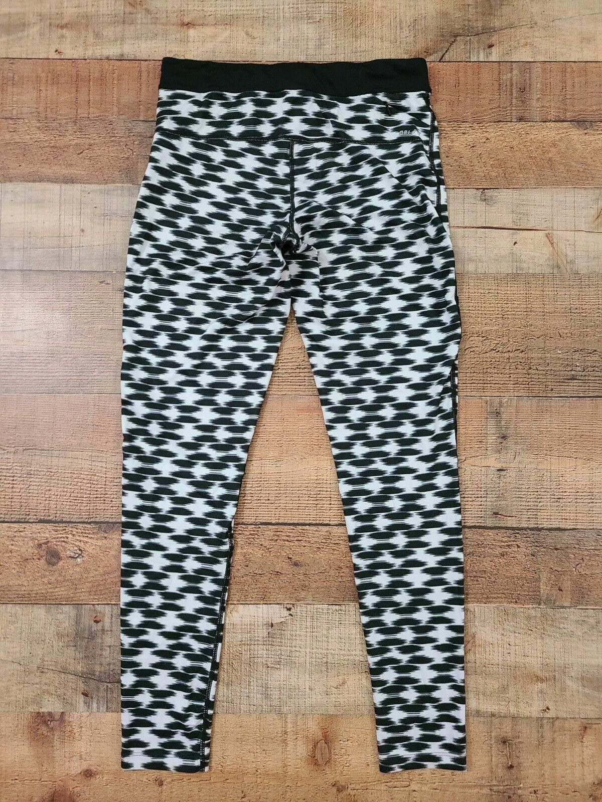 Nike Nike Dri Fit Leggings Womens Medium Black White logo Size 32" / US 10 / IT 46 - 2 Thumbnail