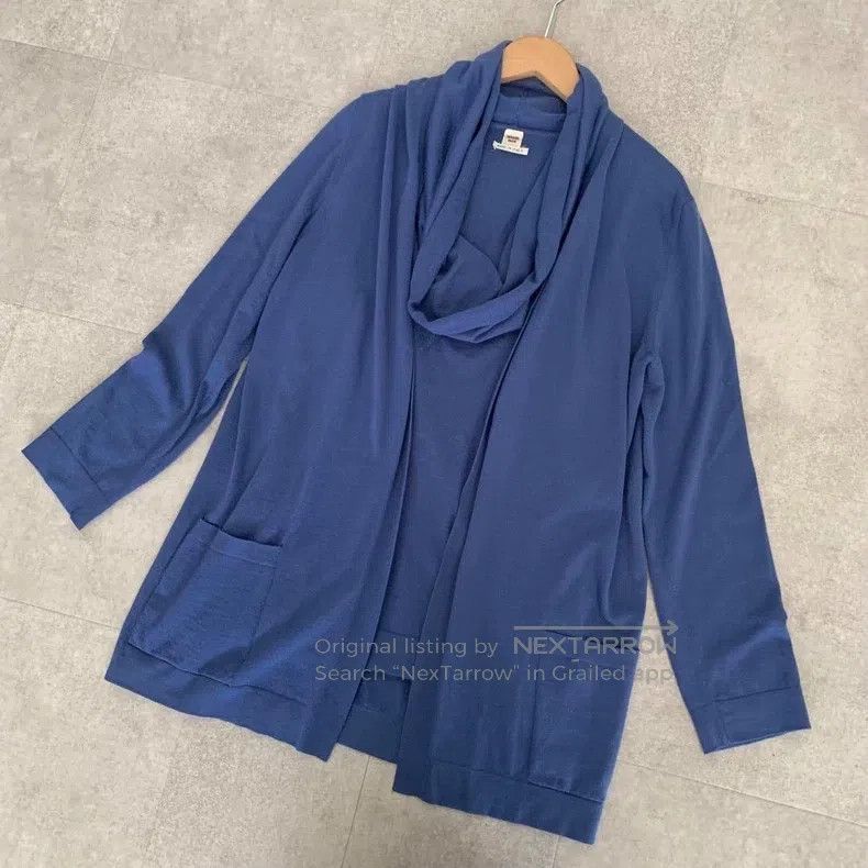 Hermes Hermes Blue cashmere knitted suit Size XS / US 0-2 / IT 36-38 - 1 Thumbnail