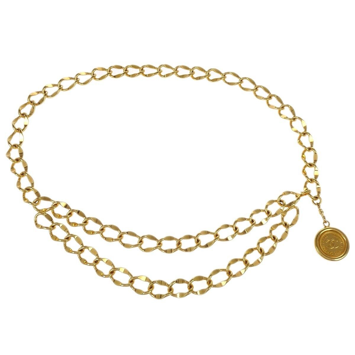 Chanel Chanel CC Medallion Chain Belt Metal Size ONE SIZE - 1 Thumbnail
