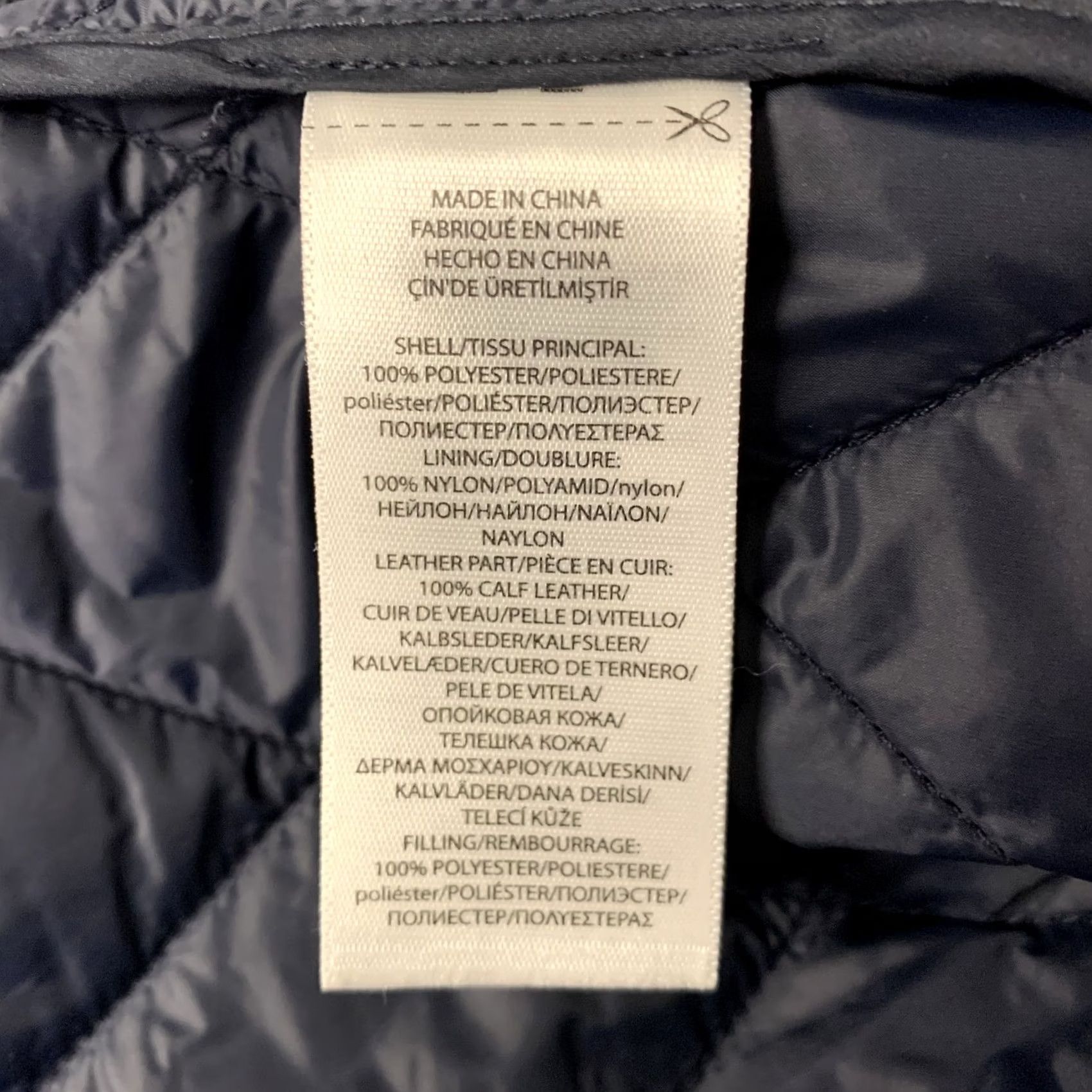 Ralph Lauren RALPH LAUREN Navy Quilted Polyester Notch Lapel Jacket M Mens Size US M / EU 48-50 / 2 - 5 Thumbnail