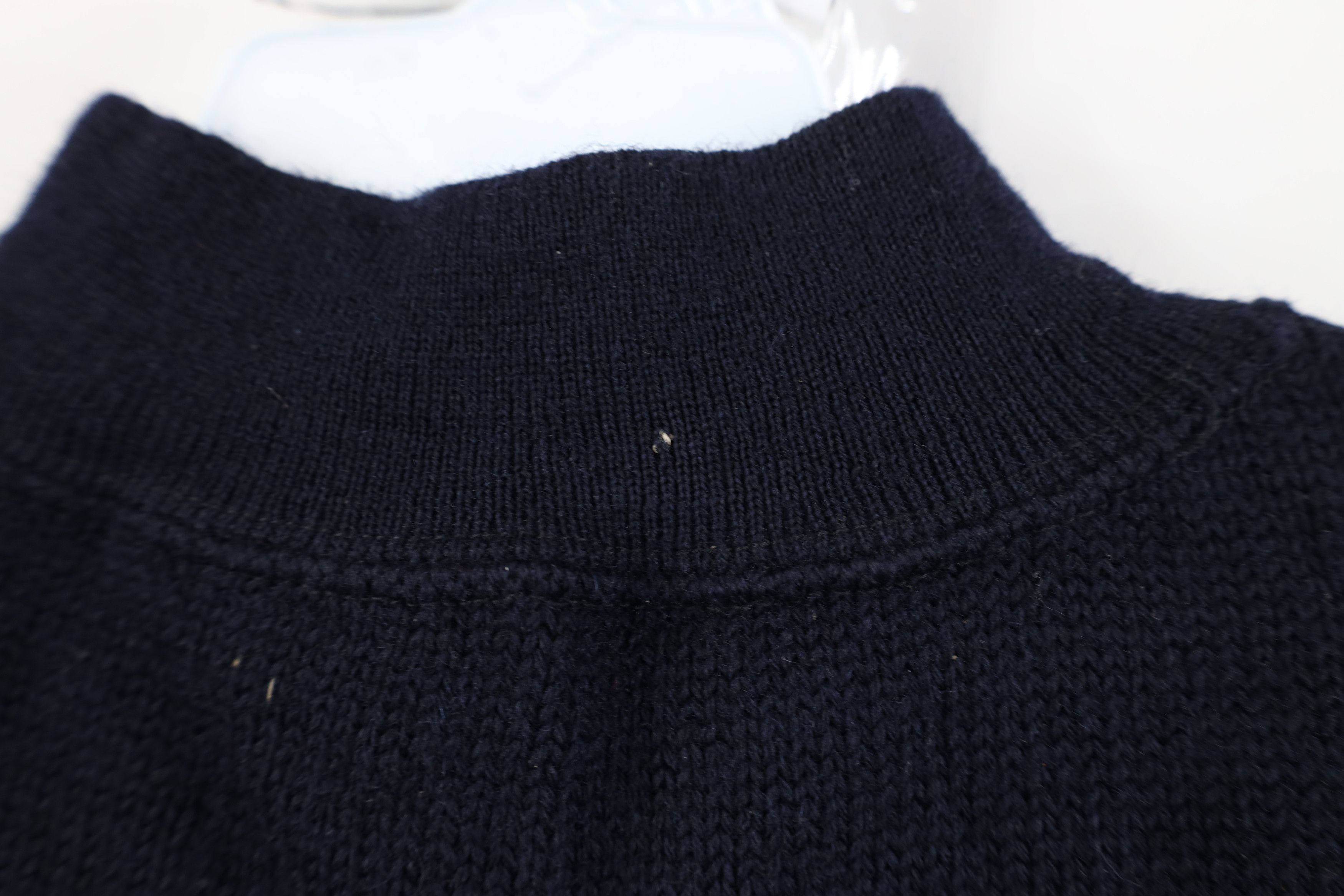 Vintage Vintage 60s Vietnam War United States Navy Deck USN Sweater Size M / US 6-8 / IT 42-44 - 4 Thumbnail