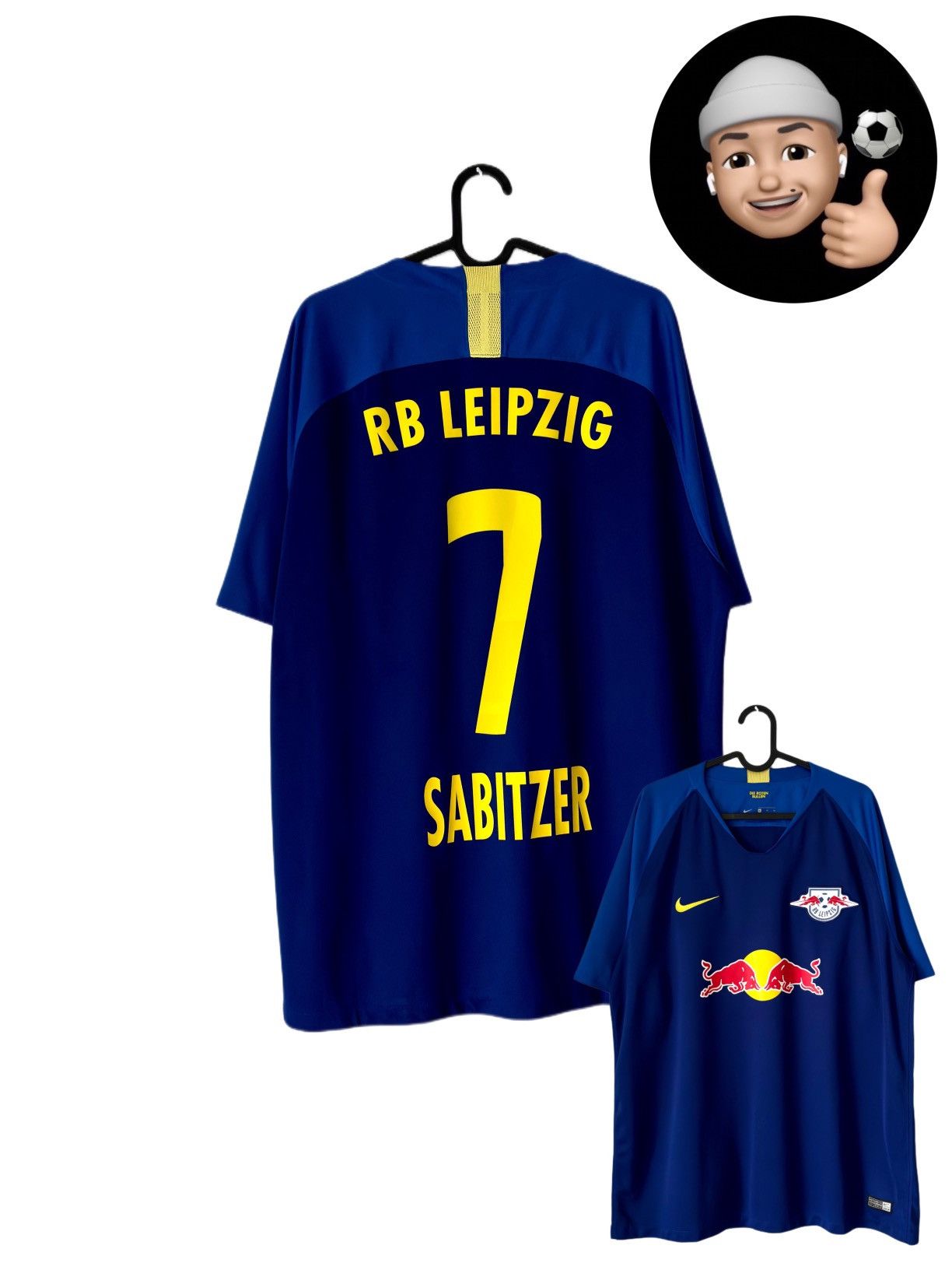 Nike × Red Bull 2018 2019 Red Bull Leipzig Away Kit Nike Soccer Jersey Shirt Size US XL / EU 56 / 4 - 1 Thumbnail