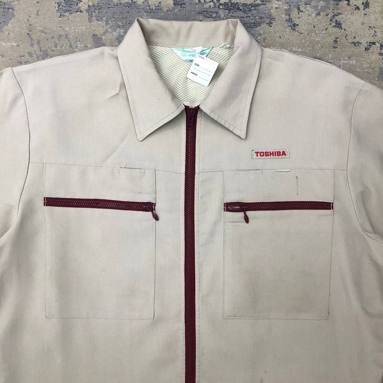 Japanese Brand Y569 JAPAN TOSHIBA UNIFORM JACKETS Size US L / EU 52-54 / 3 - 5 Thumbnail