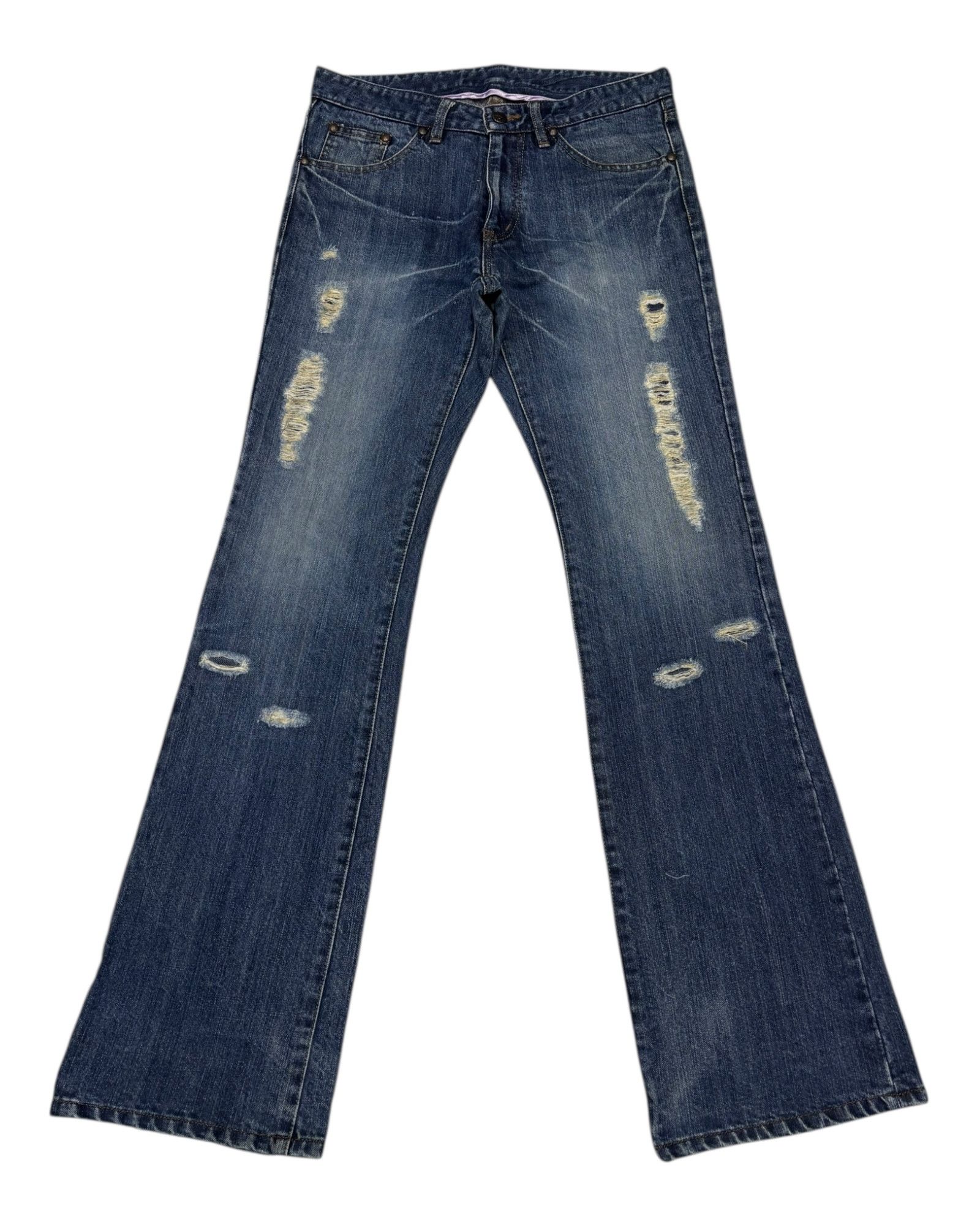 Hysteric Glamour × If Six Was Nine × Tornado Mart CUSTOM CULTURE FLARE JEANS Size US 32 / EU 48 - 1 Thumbnail