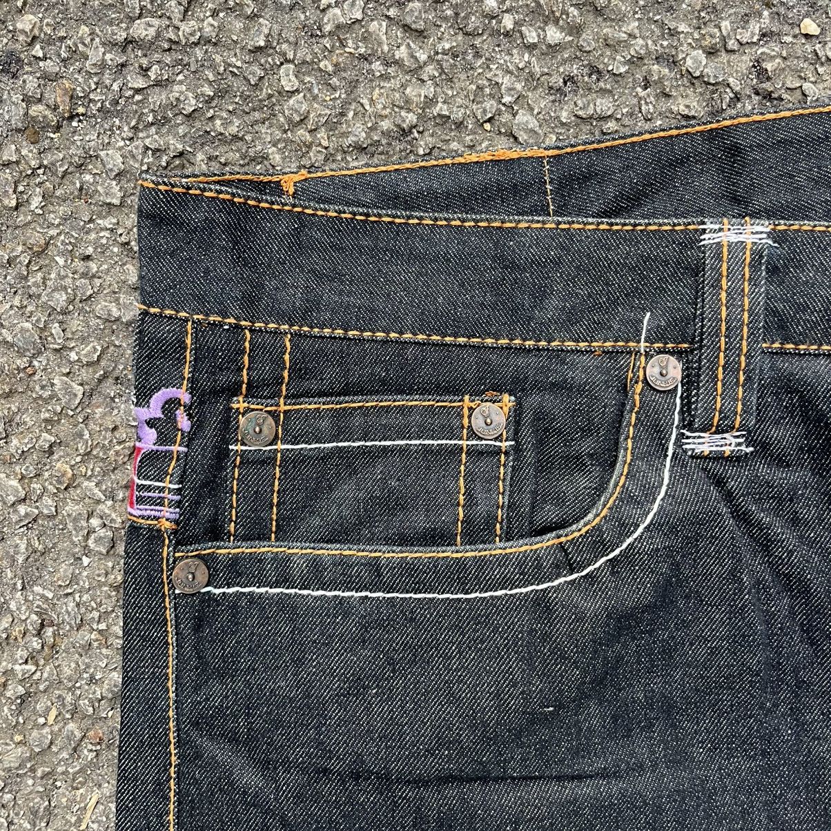 Southpole Crazy Vintage Imperial Junkie Jeans Y2K Ed Hardy Style Size US 40 / EU 56 - 5 Thumbnail