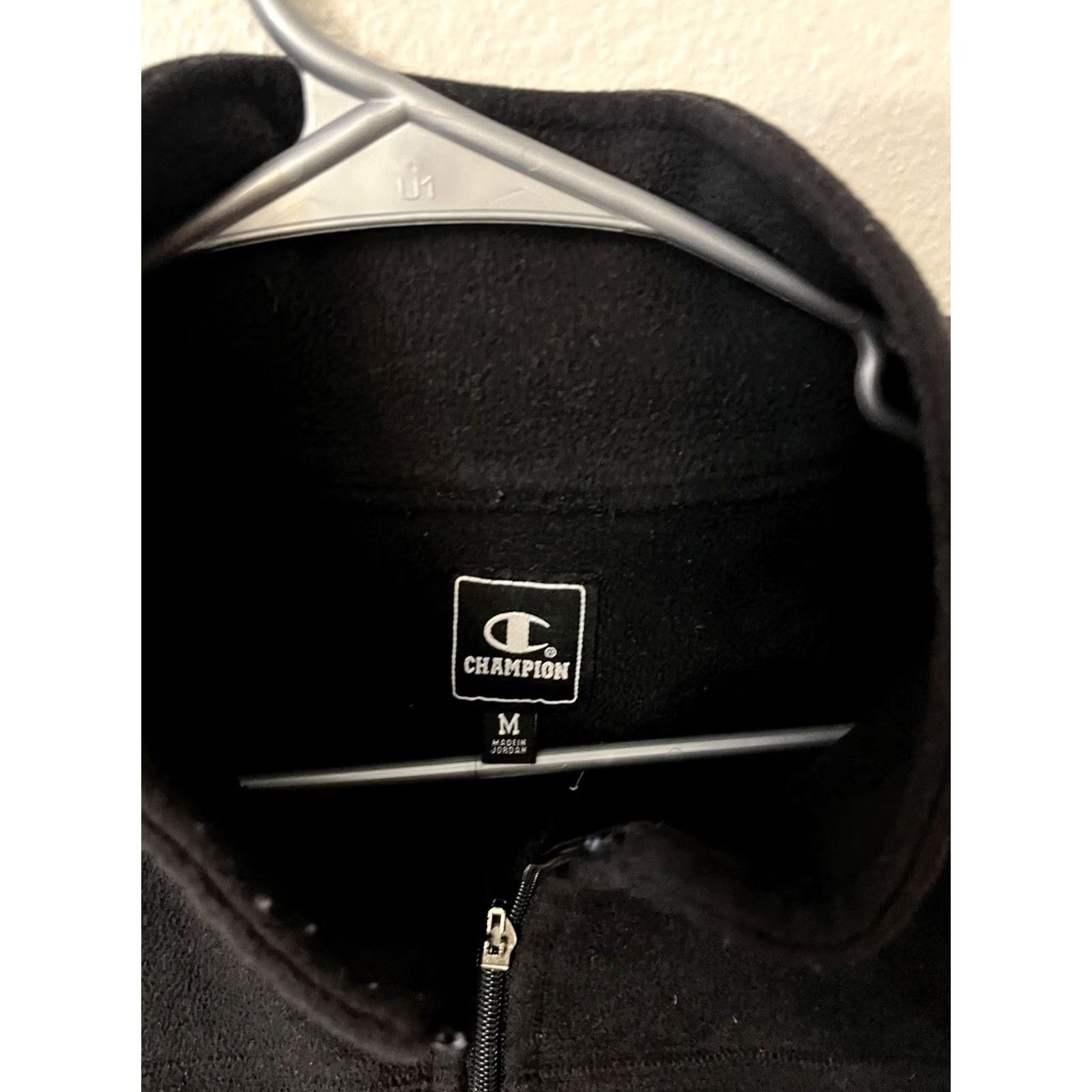 Champion VINTAGE Champion Polar Fleece Vest Full Zip Size Medium BLACK Zipper Broken Mens Size US M / EU 48-50 / 2 - 3 Thumbnail