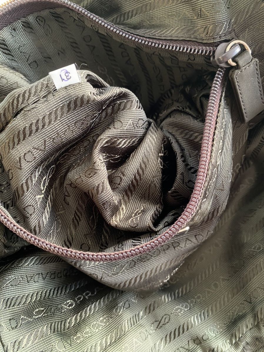 Prada Prada Nylon Khaki Tessuto Size ONE SIZE - 10 Thumbnail