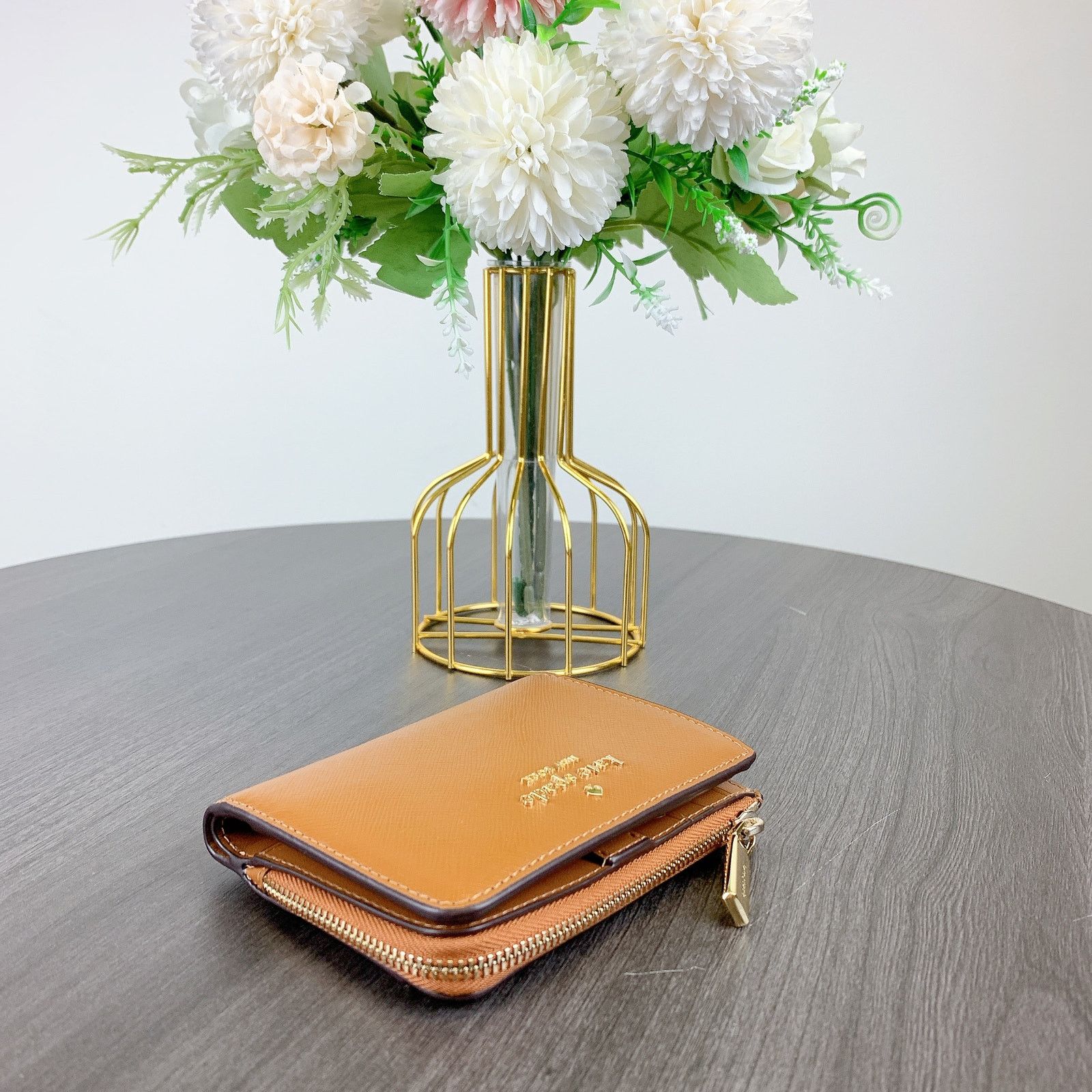 Kate Spade Kate Spade KH615 Madison Small L Zip Wallet IN Cavern Clay Size ONE SIZE - 3 Thumbnail