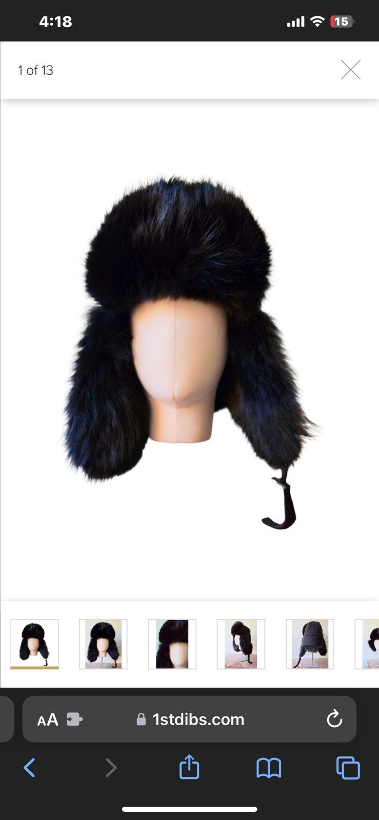 Polo Ralph Lauren × RLX Ralph Lauren RLX by Ralph Lauren ( POLO sport ) fur hat Size ONE SIZE - 19 Thumbnail