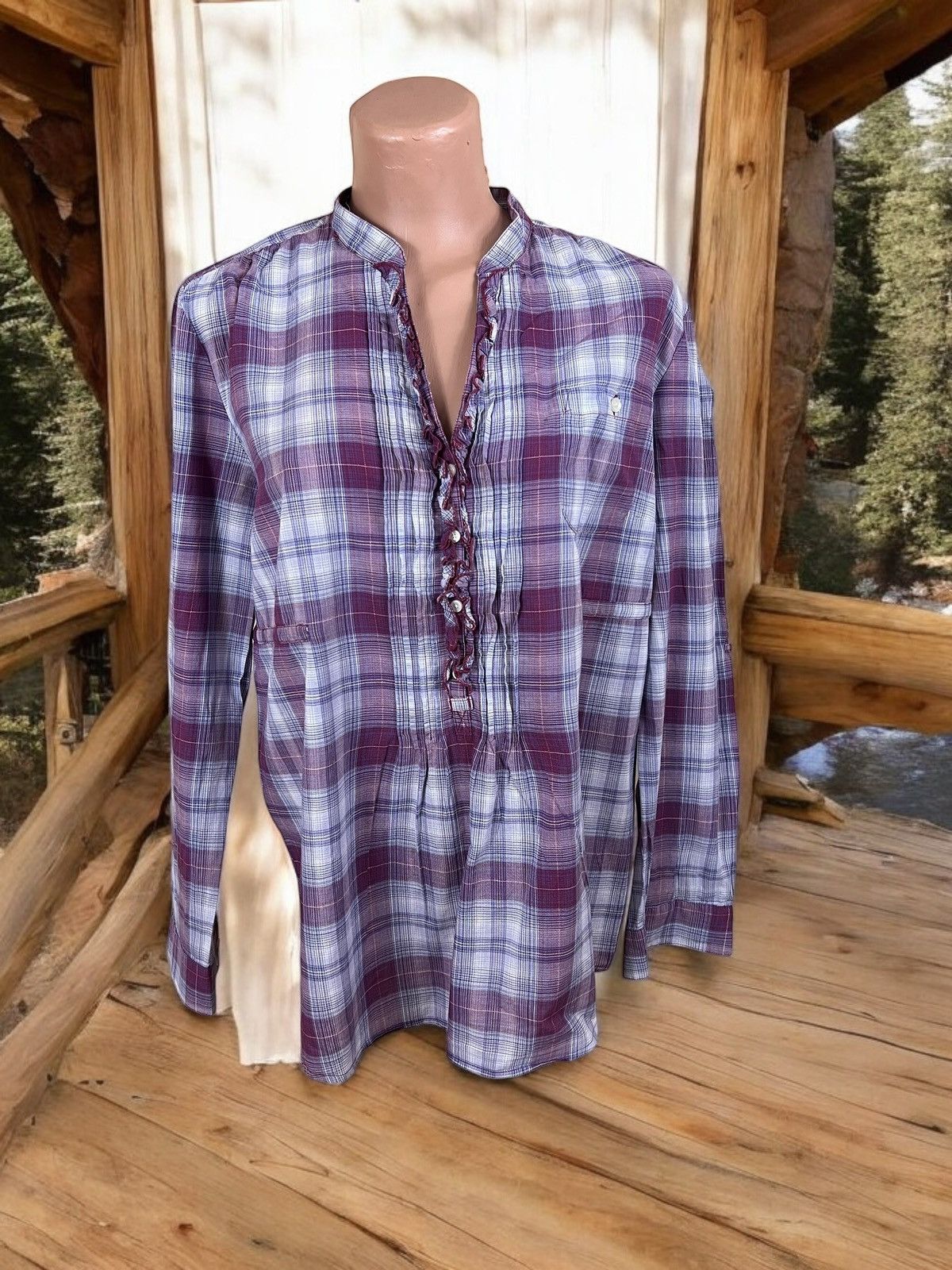 Tommy Hilfiger Tommy Hilfiger longsleeve blouse size L Size L / US 10 / IT 46 - 1 Thumbnail