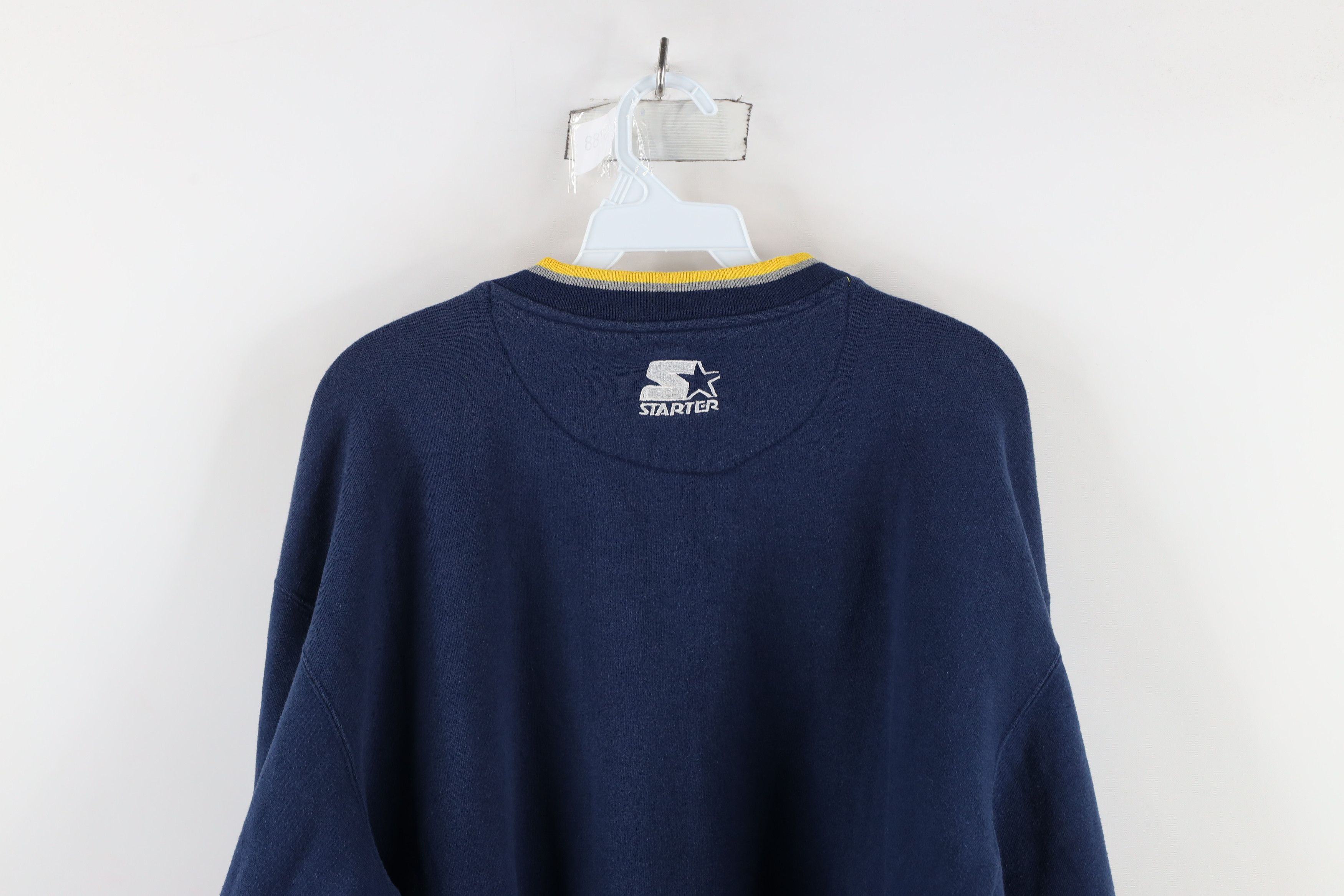 Starter × Vintage Vintage 90s Starter Michigan Heavyweight Sweatshirt Size US M / EU 48-50 / 2 - 9 Thumbnail