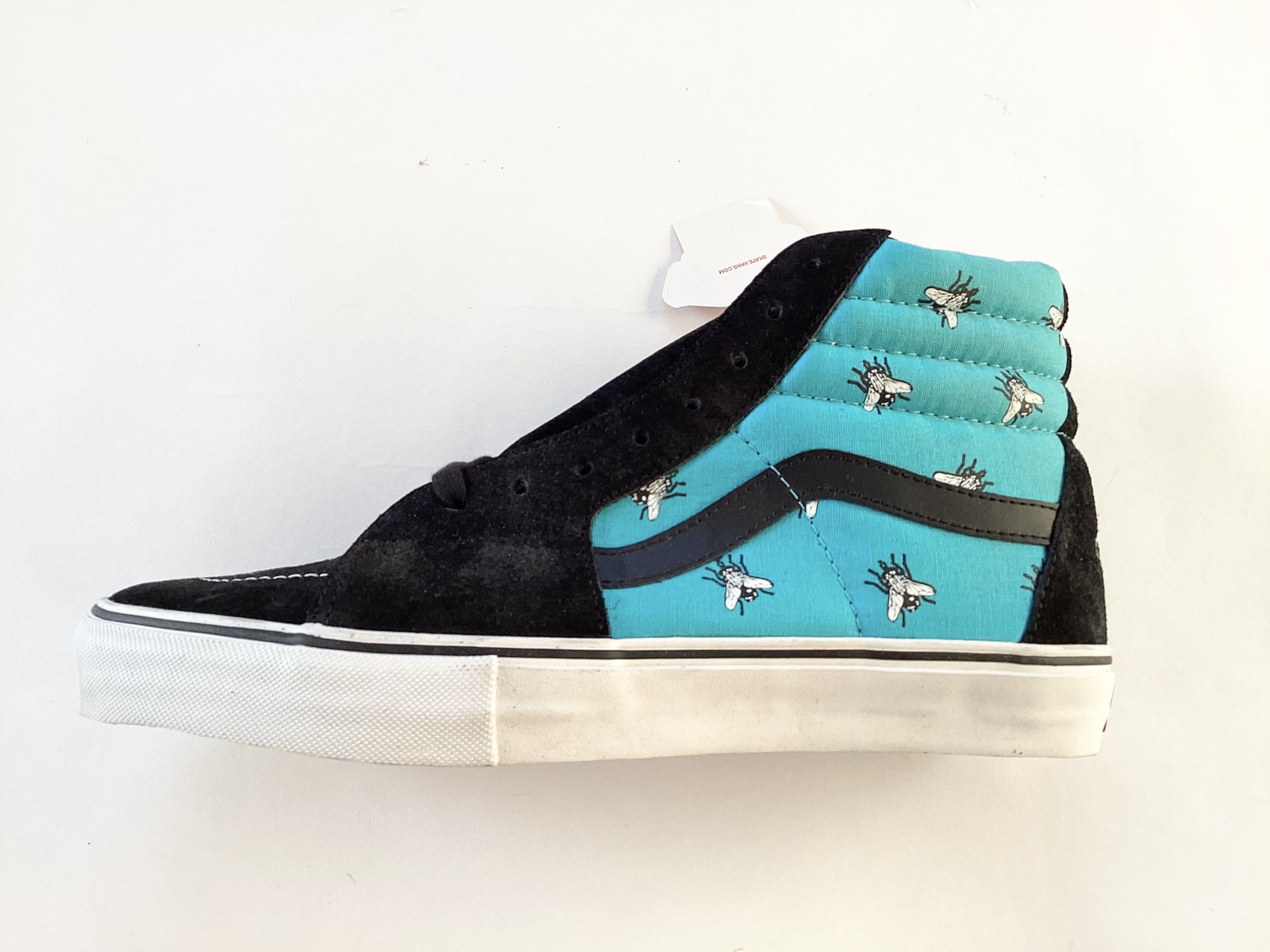 Vans (10.5)Supreme Vans Sk8-Hi Flies Blue 2011 Deadstock Size US 10.5 / EU 43-44 - 1 Thumbnail