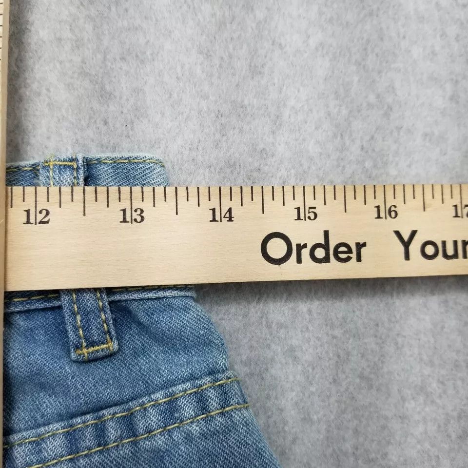 Other Distressed Womens Jeans 26 Blue Denim Mid Rise Straight Size 26" / US 2 / IT 38 - 8 Thumbnail