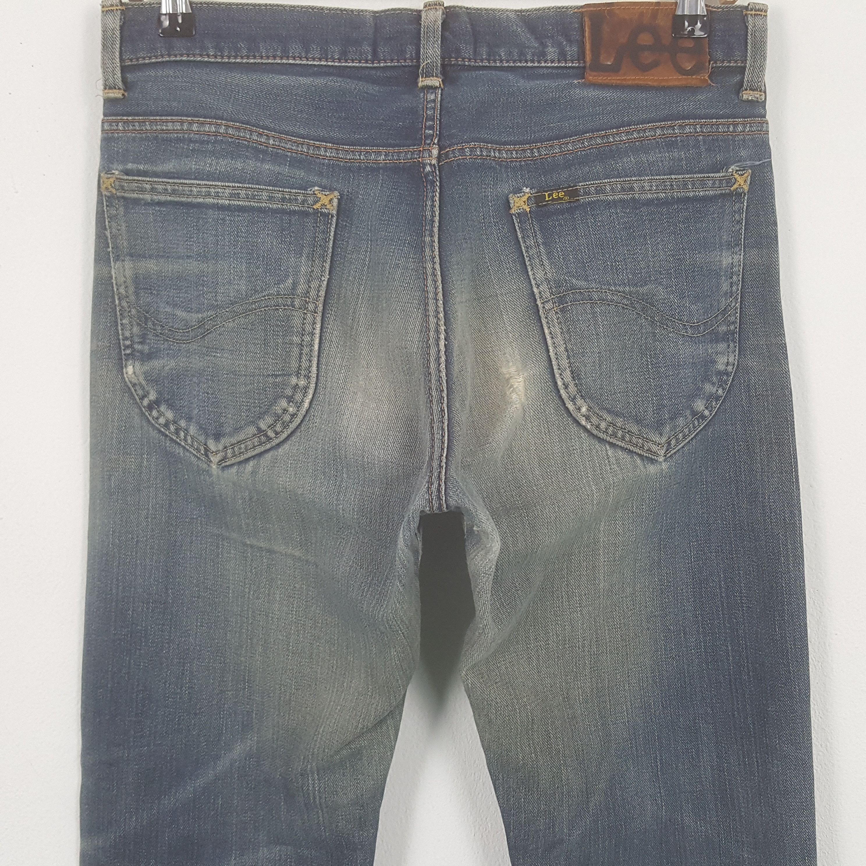Lee Vintage Lee American Grunge Fading Style Denim Jeans Size US 31 - 5 Thumbnail
