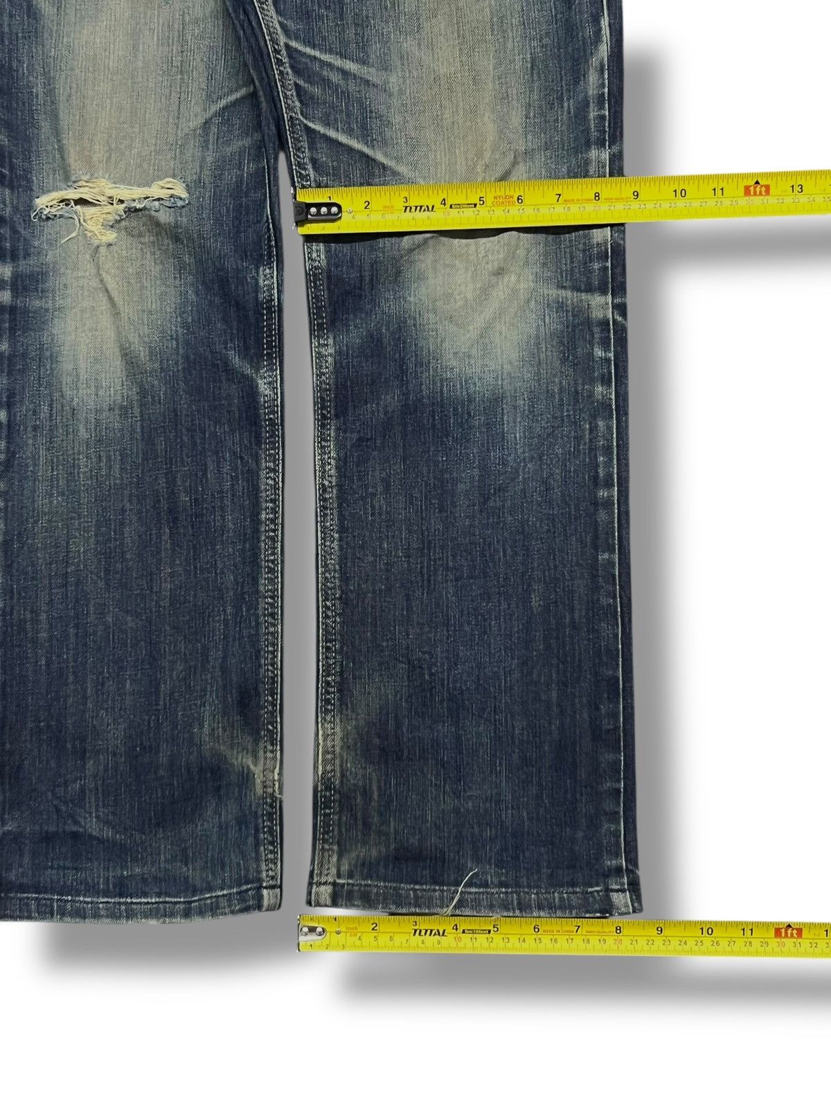 Edwin Vintage Edwin Blue Trip 006 Japan- Faded Wash, Distressed Size US 32 / EU 48 - 18 Thumbnail