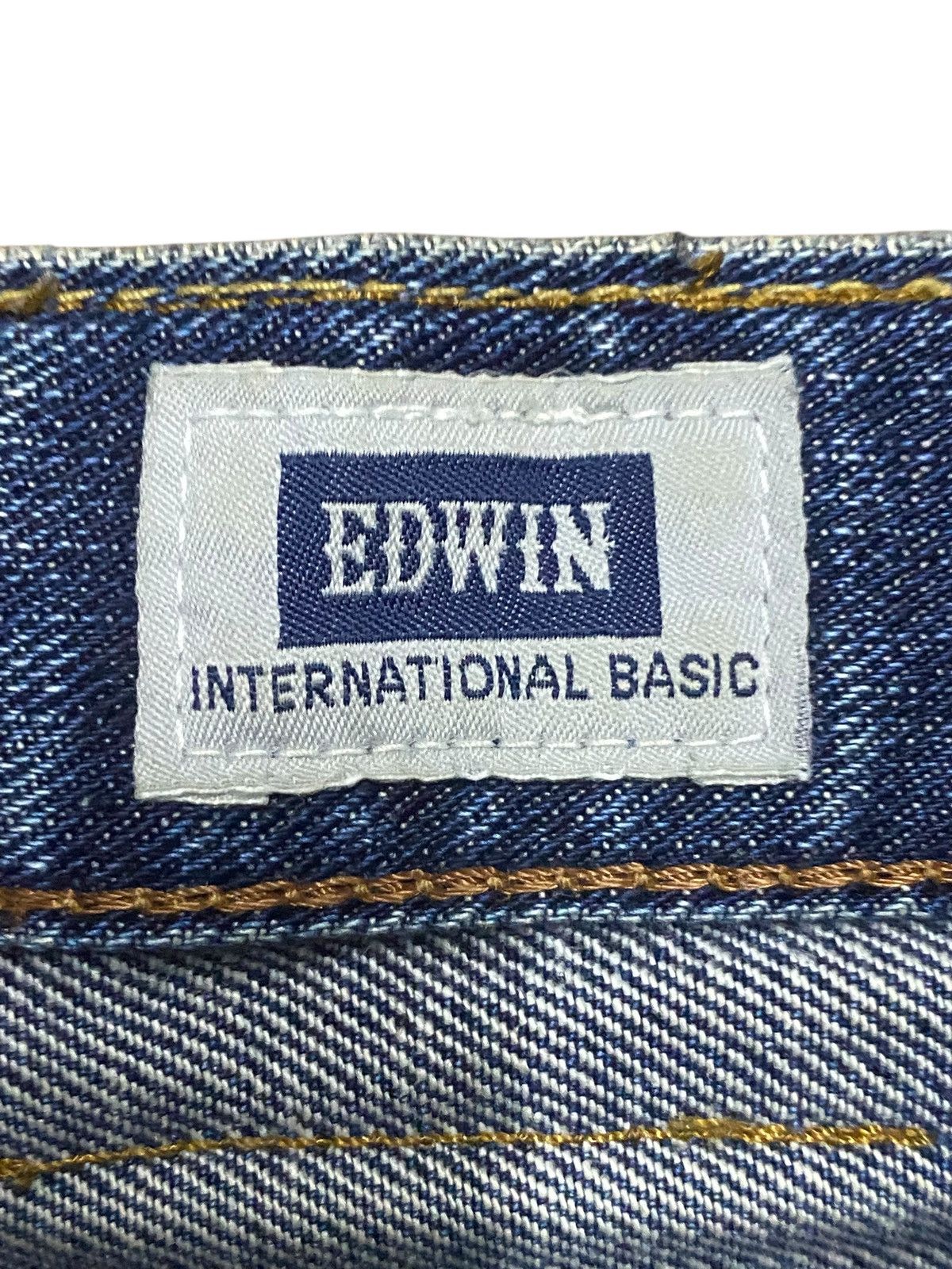 Junya Watanabe Vintage Japanese Brand Edwin 404 Grunge Distressed Loose Size US 34 / EU 50 - 9 Thumbnail