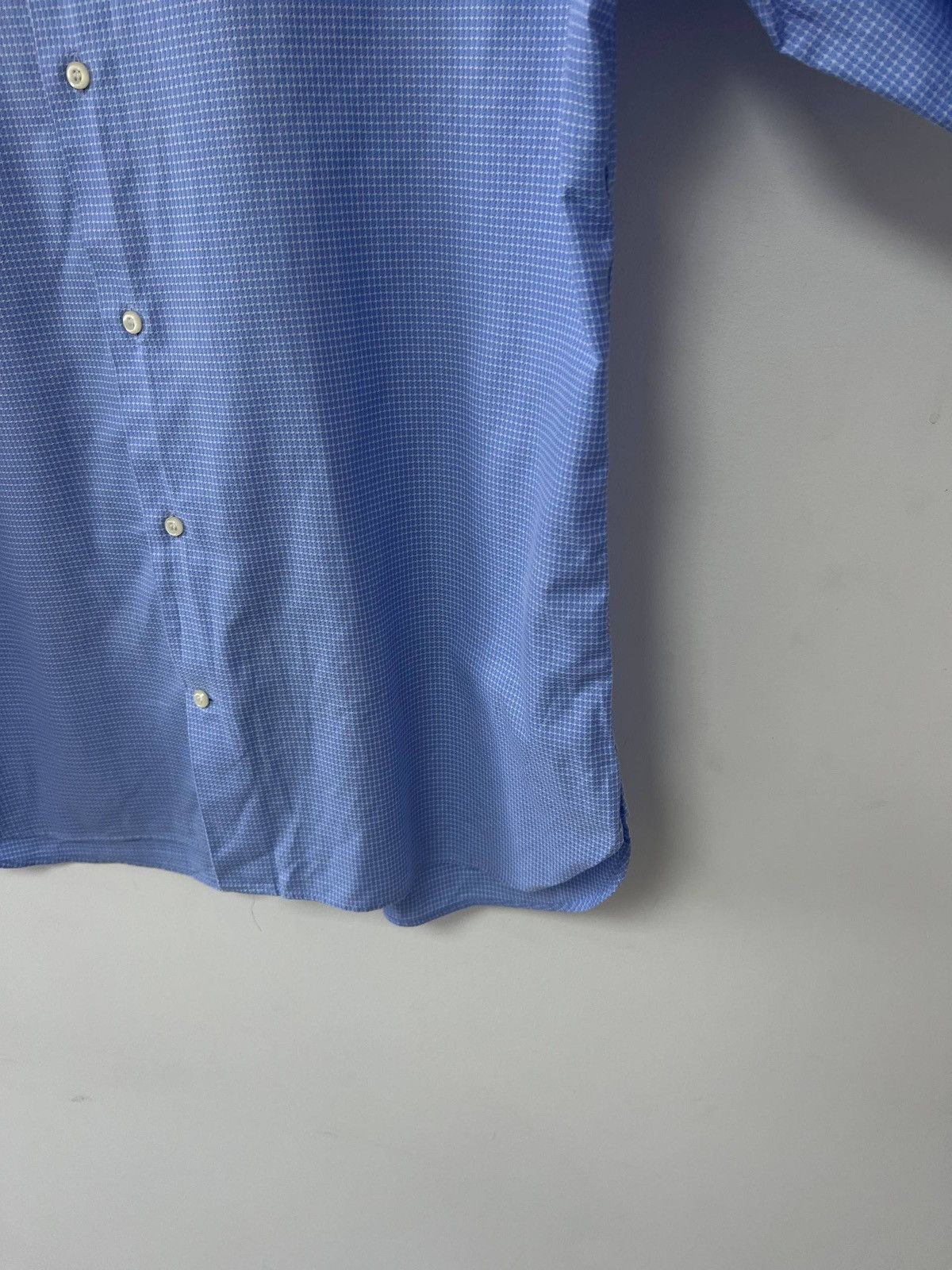 Boggi Authentic Boggi Milano Tailored Fit Button Shirt Blue 41/16 Size US XS / EU 42 / 0 - 16 Thumbnail