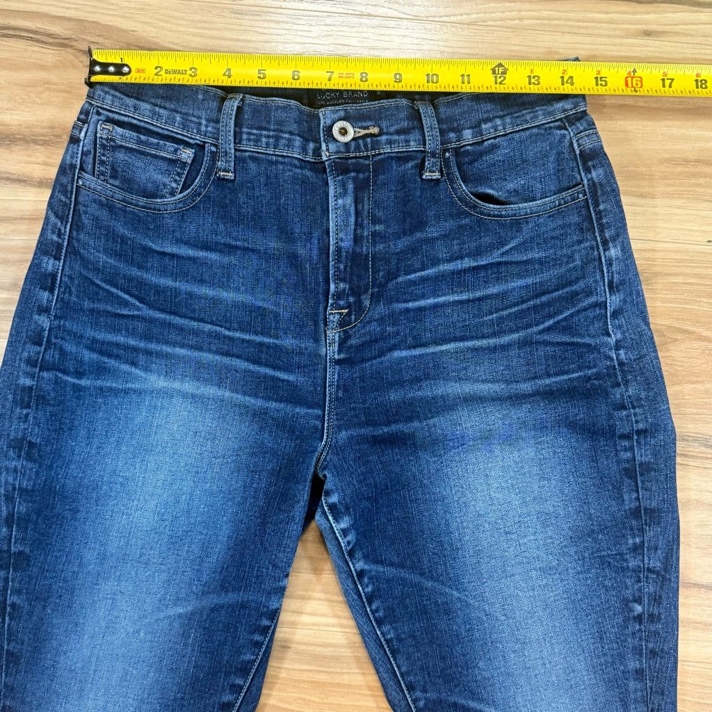 Lucky Brand Lucky Brand Olivia Skinny Jeans Dark Wash – Women’s 8 / 28 Size 24" / US 00 / IT 34 - 5 Thumbnail