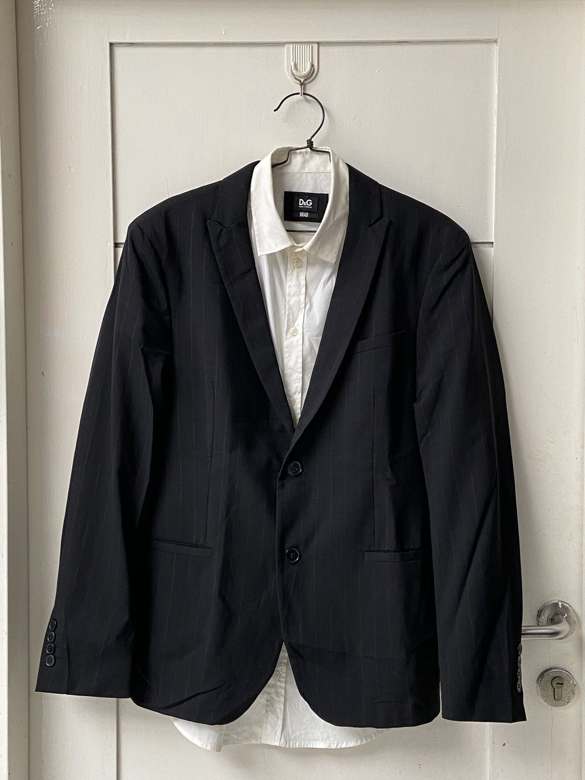 Dolce & Gabbana DOLCE & GABBANA White Shirt Suit Size US S / EU 44-46 / 1 - 1 Thumbnail