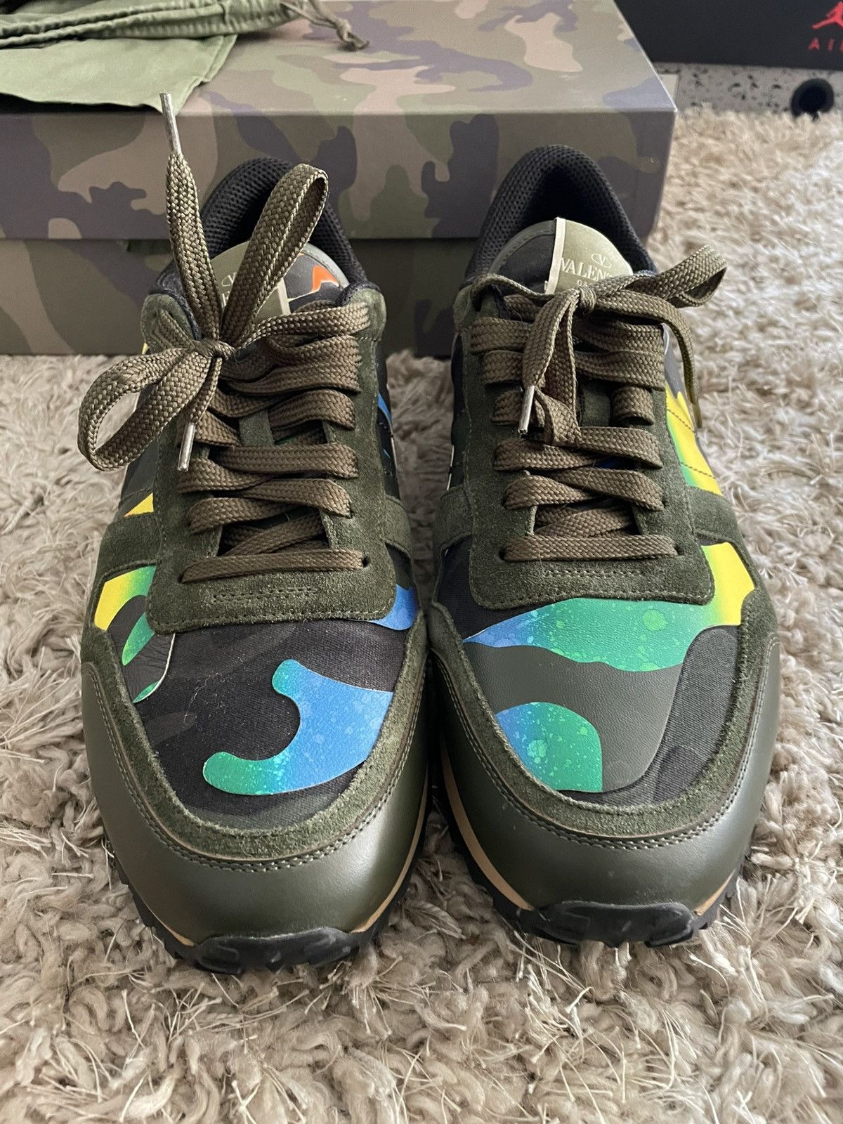 Valentino Valentino RockRunner Multi color camo Size US 11 / EU 44 - 4 Thumbnail