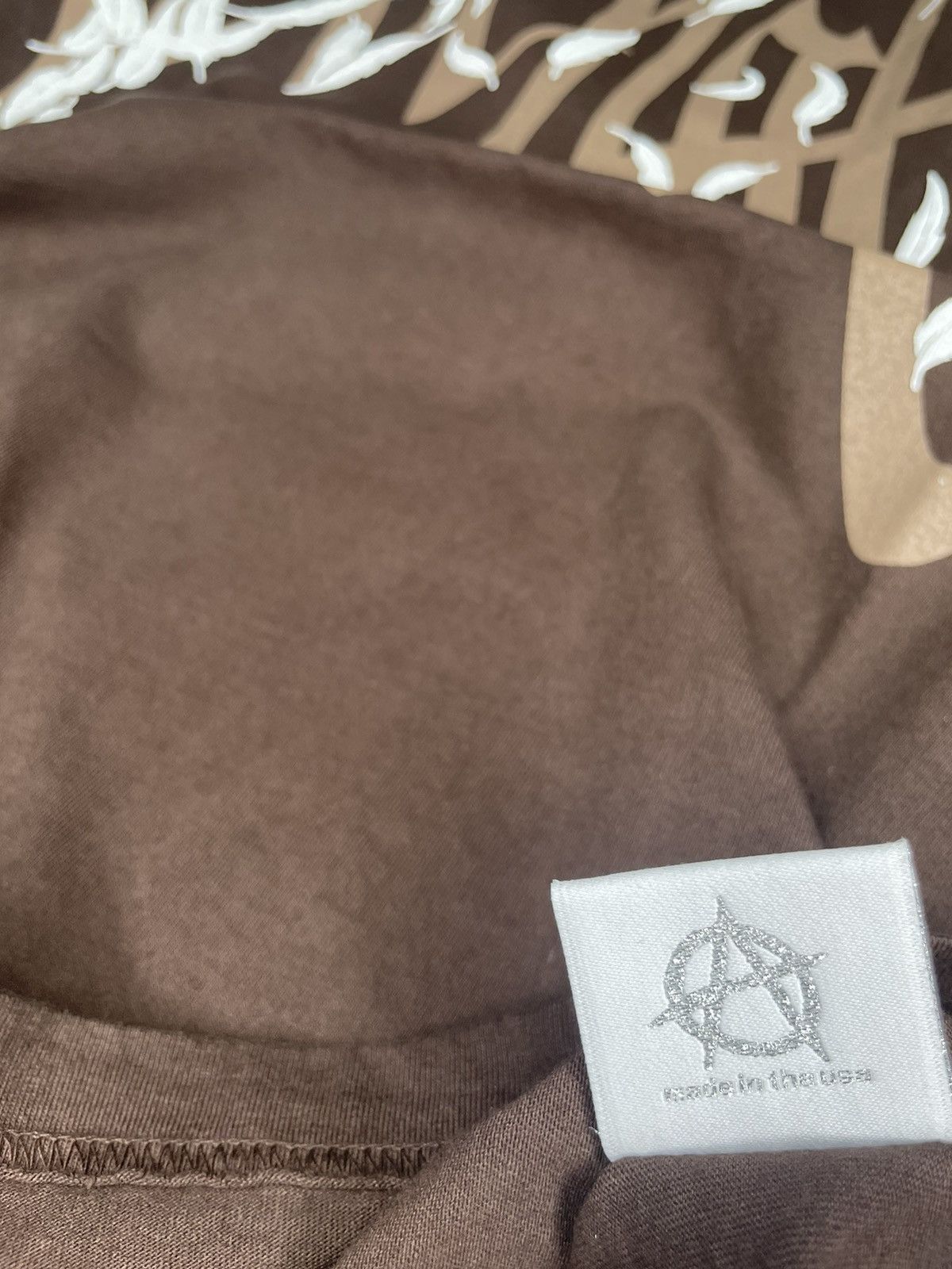 Revenge Revenge Dove Tee Chocolate Brown Size US XL / EU 56 / 4 - 4 Thumbnail