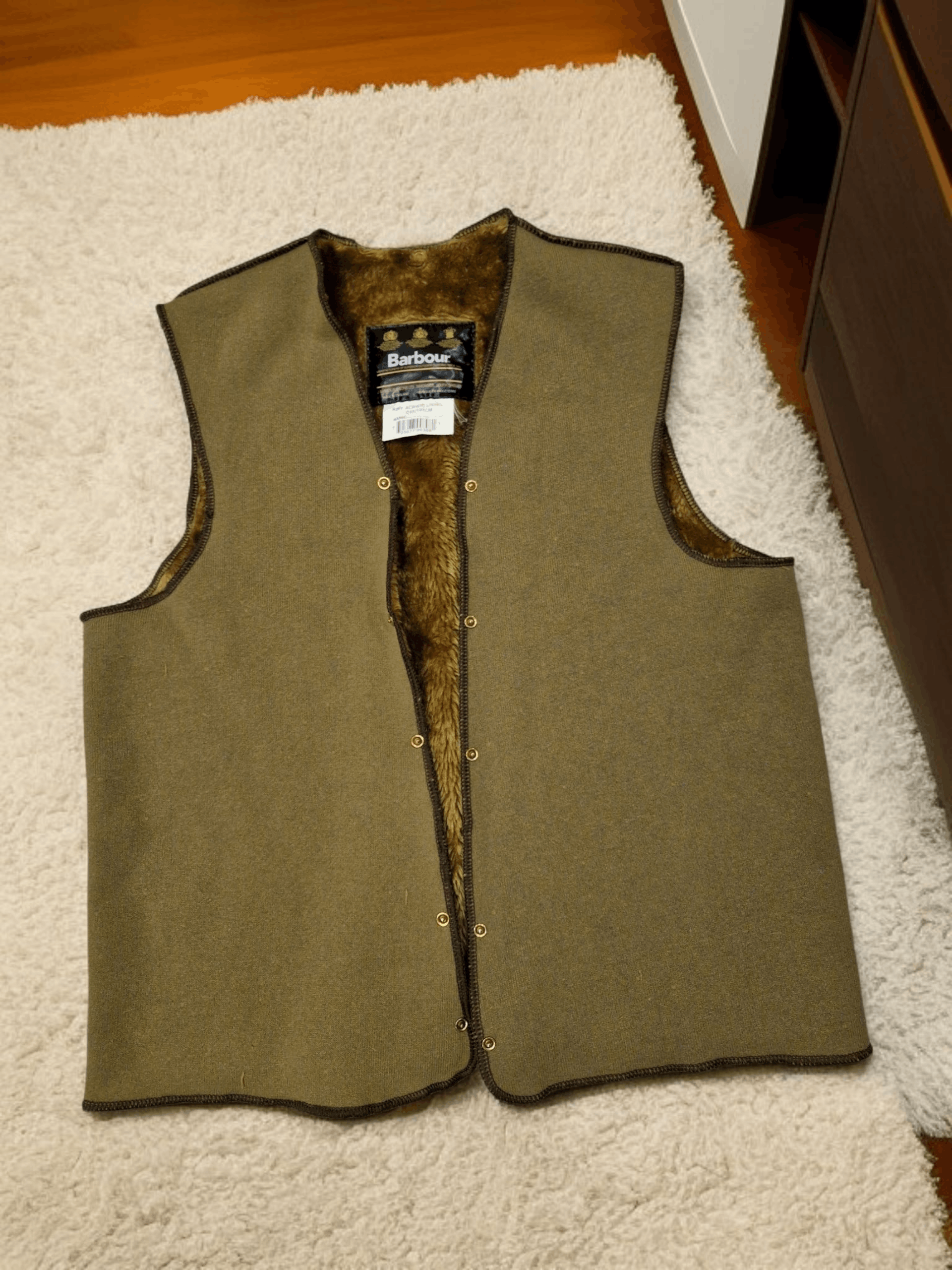 Barbour Barbour Vintage Liner Vest Lining, Made in England Size US L / EU 52-54 / 3 - 4 Thumbnail