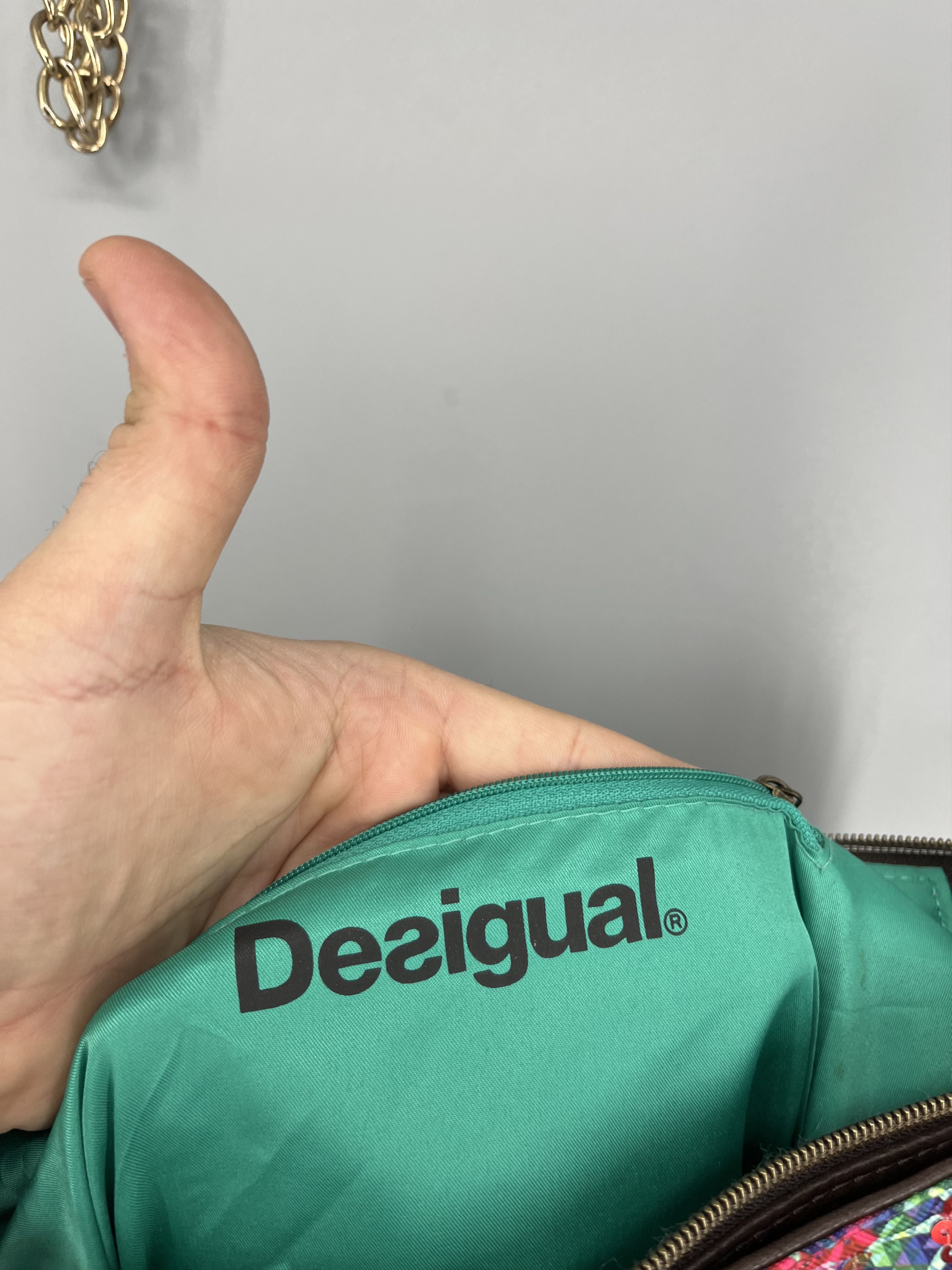 Desigual Desigual Handbag Satchel Rainbow Authentic hand Bag Size ONE SIZE - 15 Thumbnail