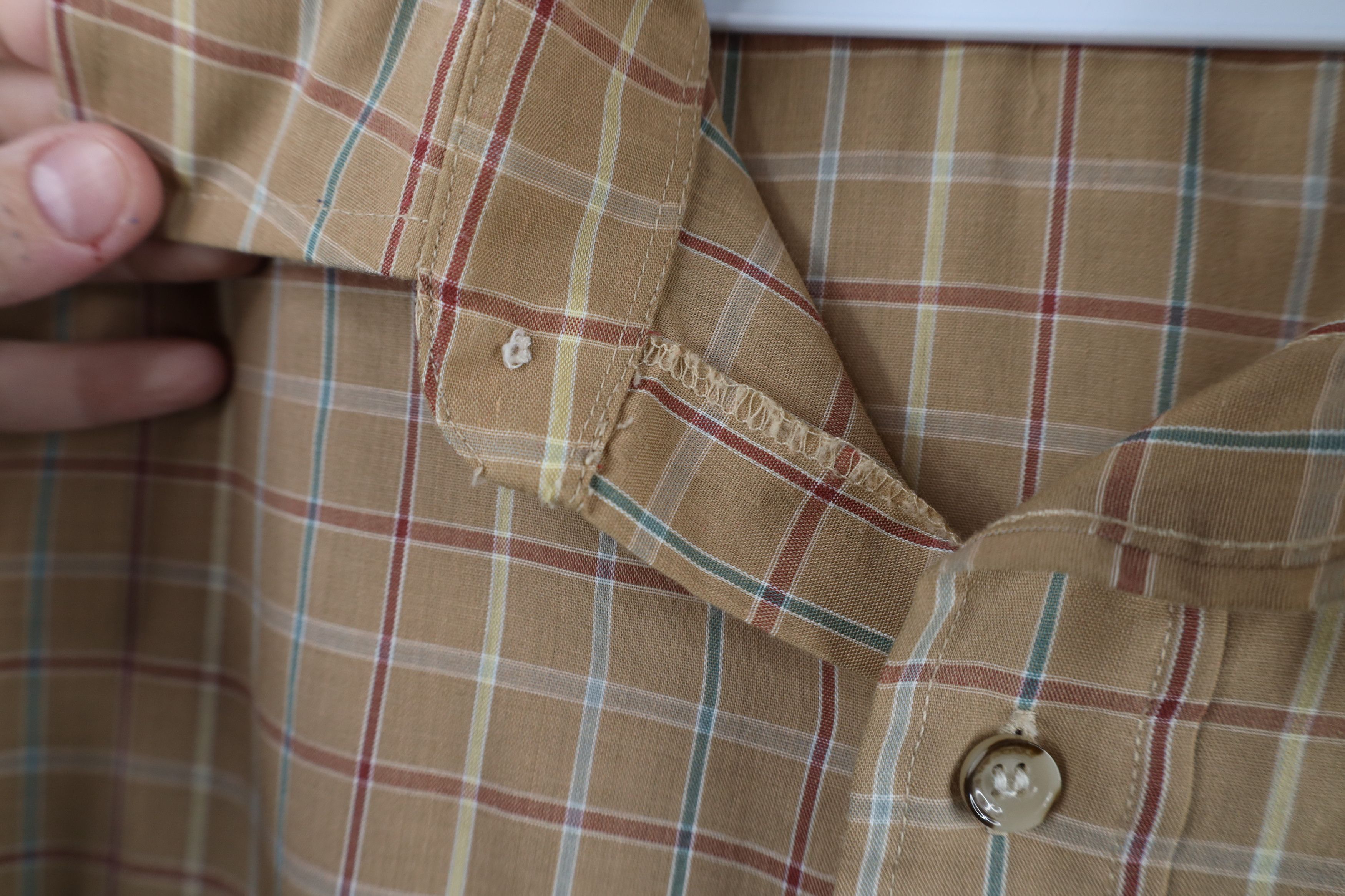 Lee × Vintage Vintage 70s 80s Lee Cowboy Rodeo Collared Button Shirt Size US L / EU 52-54 / 3 - 4 Thumbnail
