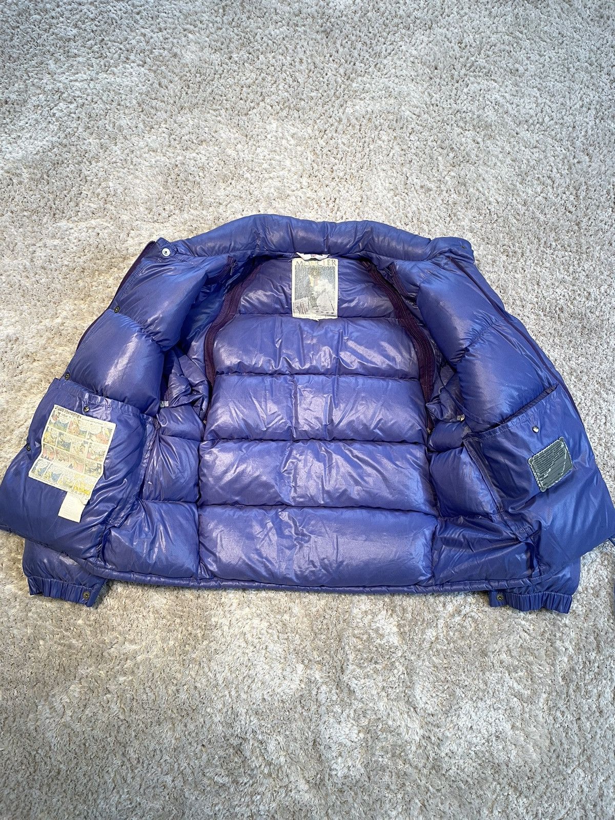Moncler × Moncler Grenoble × Vintage 🩵 Moncler Grenoble Baby Blue Rare Puffer Jacket Vintage S.3 Size US L / EU 52-54 / 3 - 9 Thumbnail