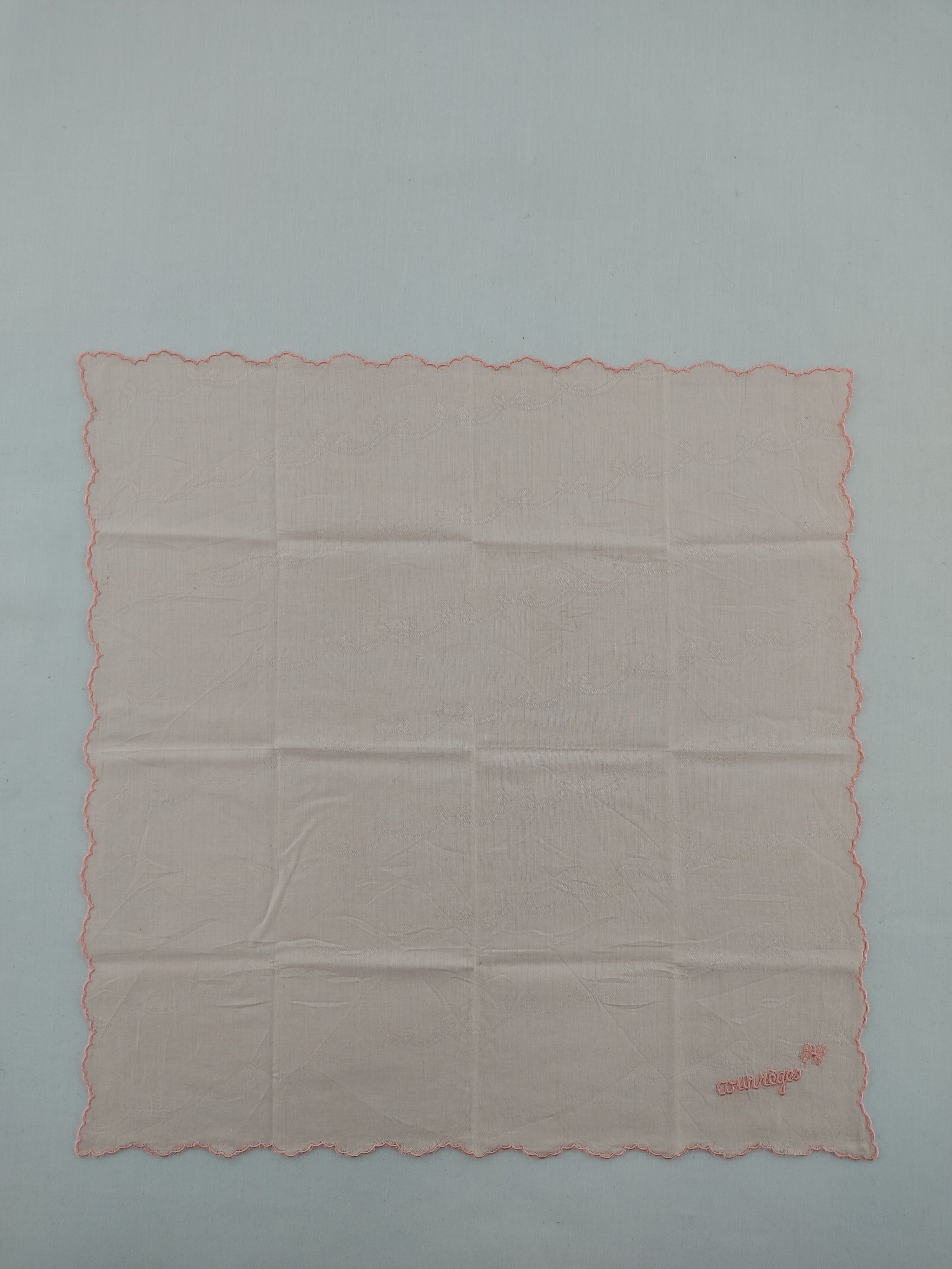 Courreges × Vintage Vintage Courreges Handkerchief / Neckwear / Bandana Size ONE SIZE - 3 Thumbnail