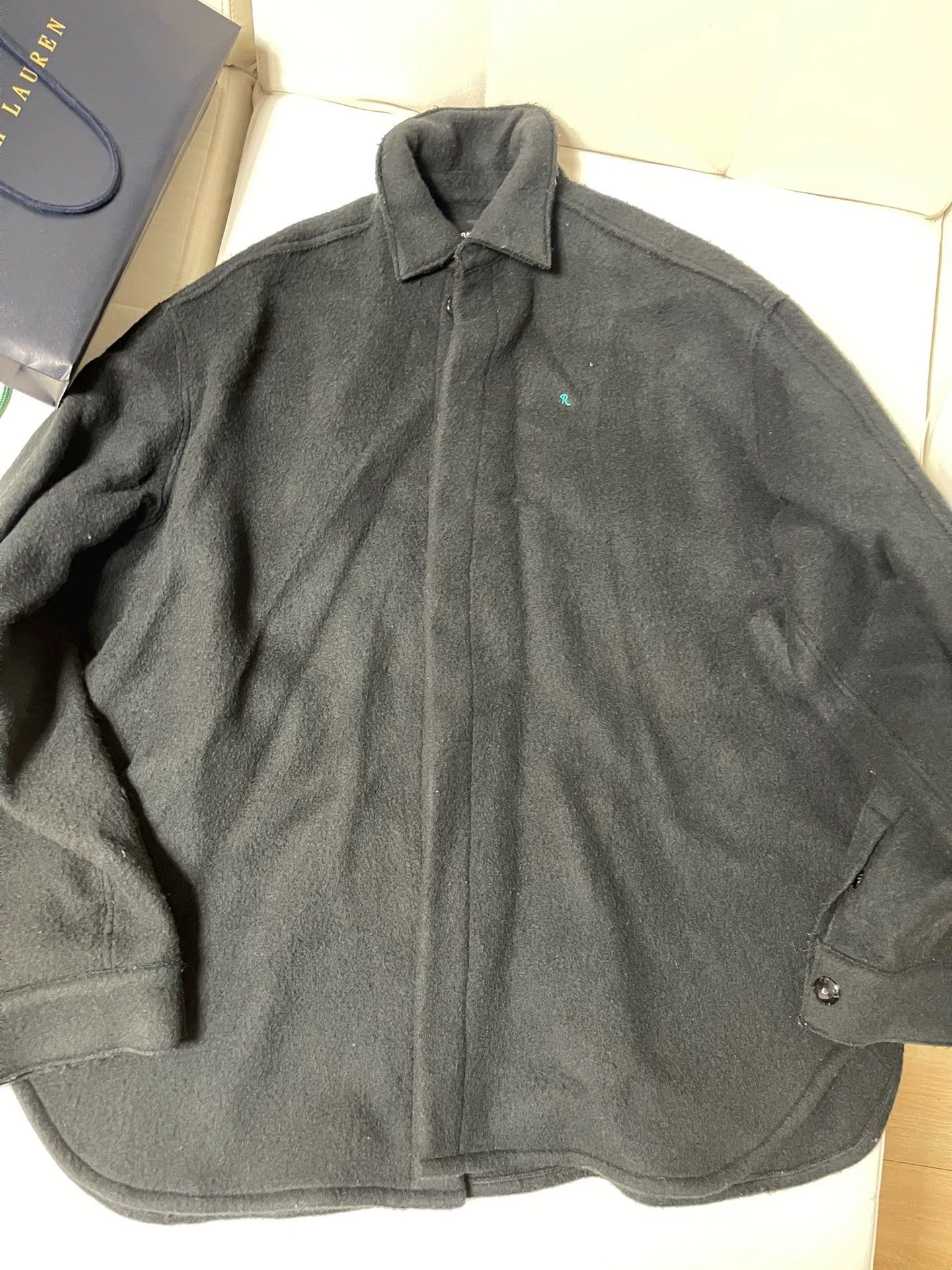 Raf Simons Raf Simons Wool mohair shirt coat Size US S / EU 44-46 / 1 - 1 Thumbnail