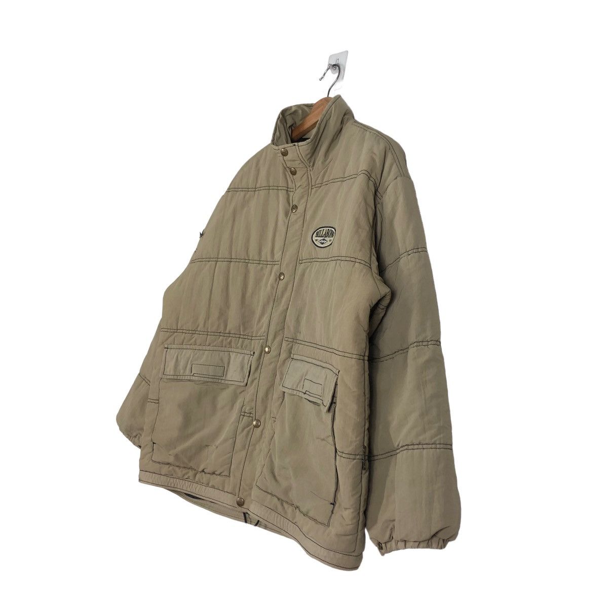 Japanese Brand 🔥Vintage Down Puffer Jacket Billabong Streetwear Design Size US M / EU 48-50 / 2 - 2 Thumbnail