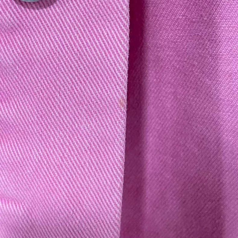 Balenciaga Balenciaga Pink washed denim jacket jacket Size US M / EU 48-50 / 2 - 5 Thumbnail