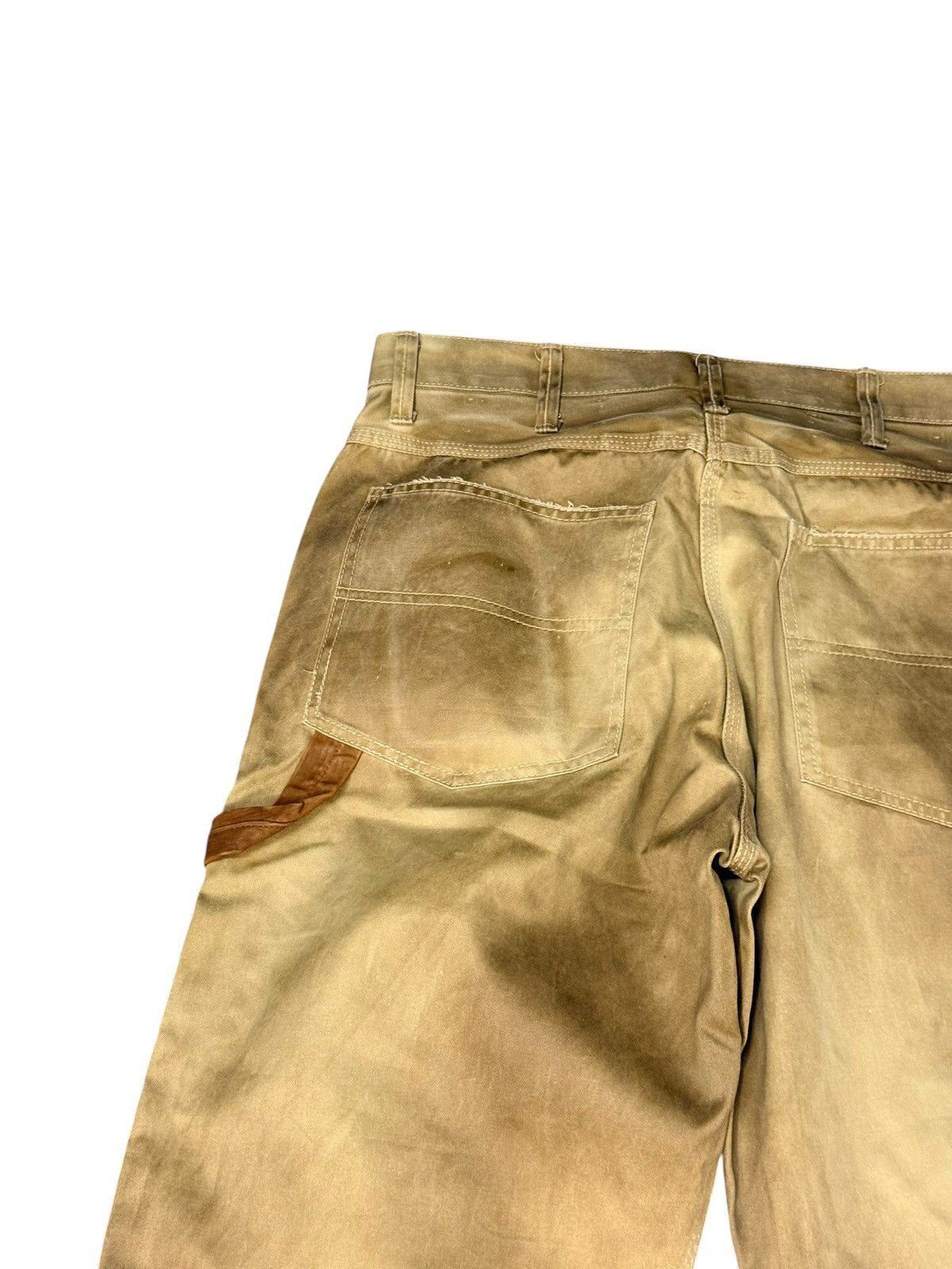 Isamu Katayama Backlash Carpenter Pant Isamu Katayama Leather Patchwork 3🟦2 Size US 31 - 17 Thumbnail