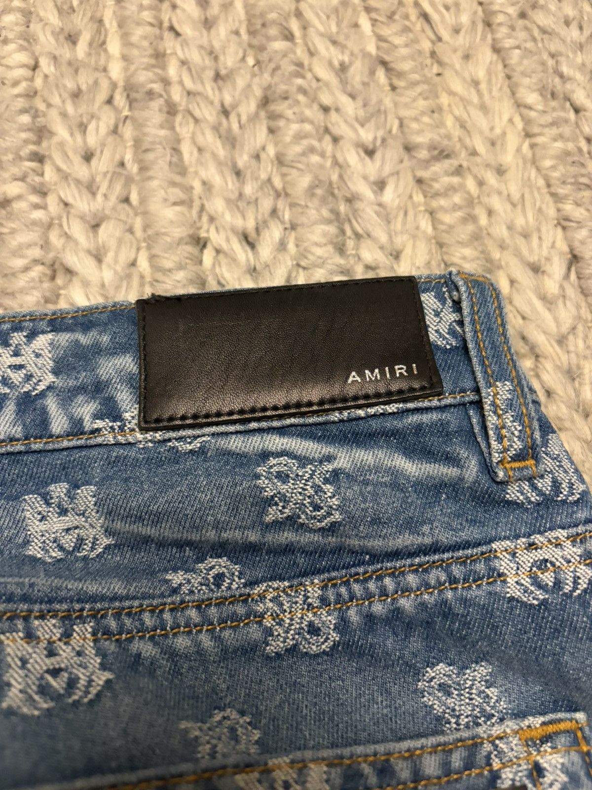 Amiri Amiri pattern jeans Size US 32 / EU 48 - 3 Thumbnail