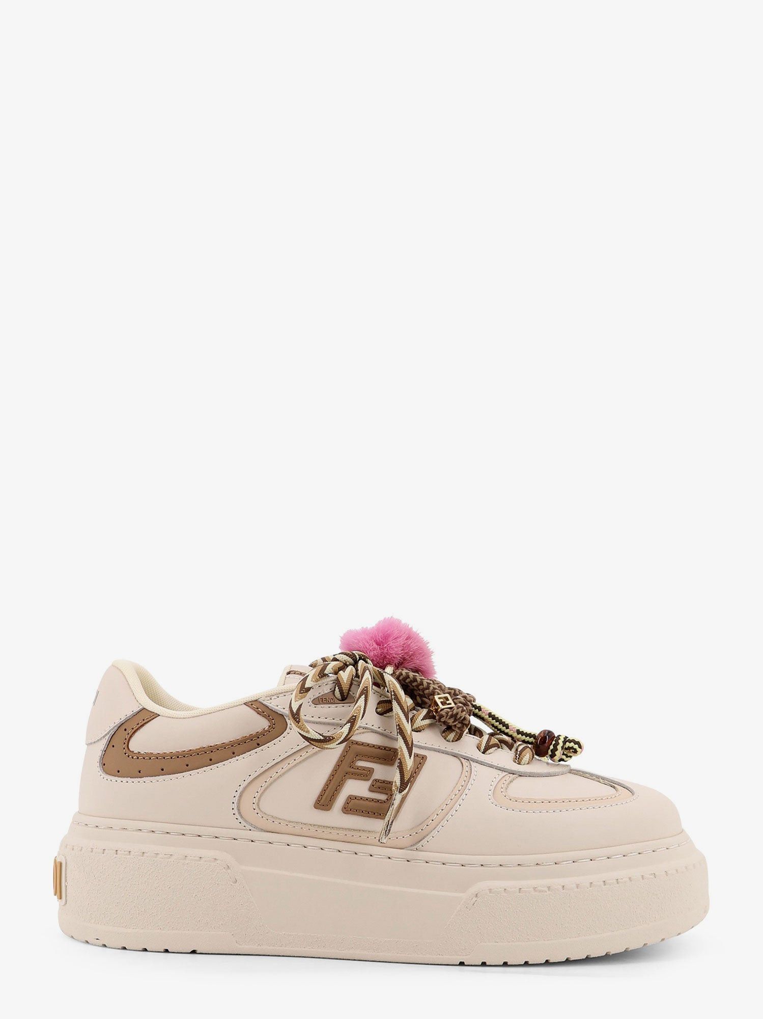 Fendi Fendi Match leather platform sneakers with charms IT 39 - USA Tariffs Included Size US 9 / IT 39 - 1 Thumbnail