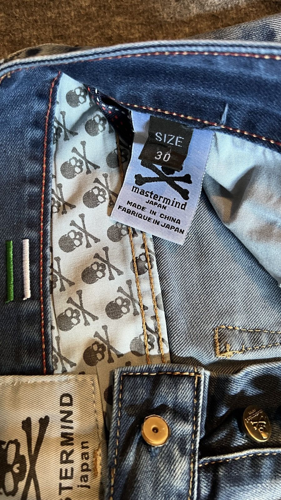 Mastermind Japan Mastermind Japan Denim Jeans Size US 30 / EU 46 - 7 Thumbnail