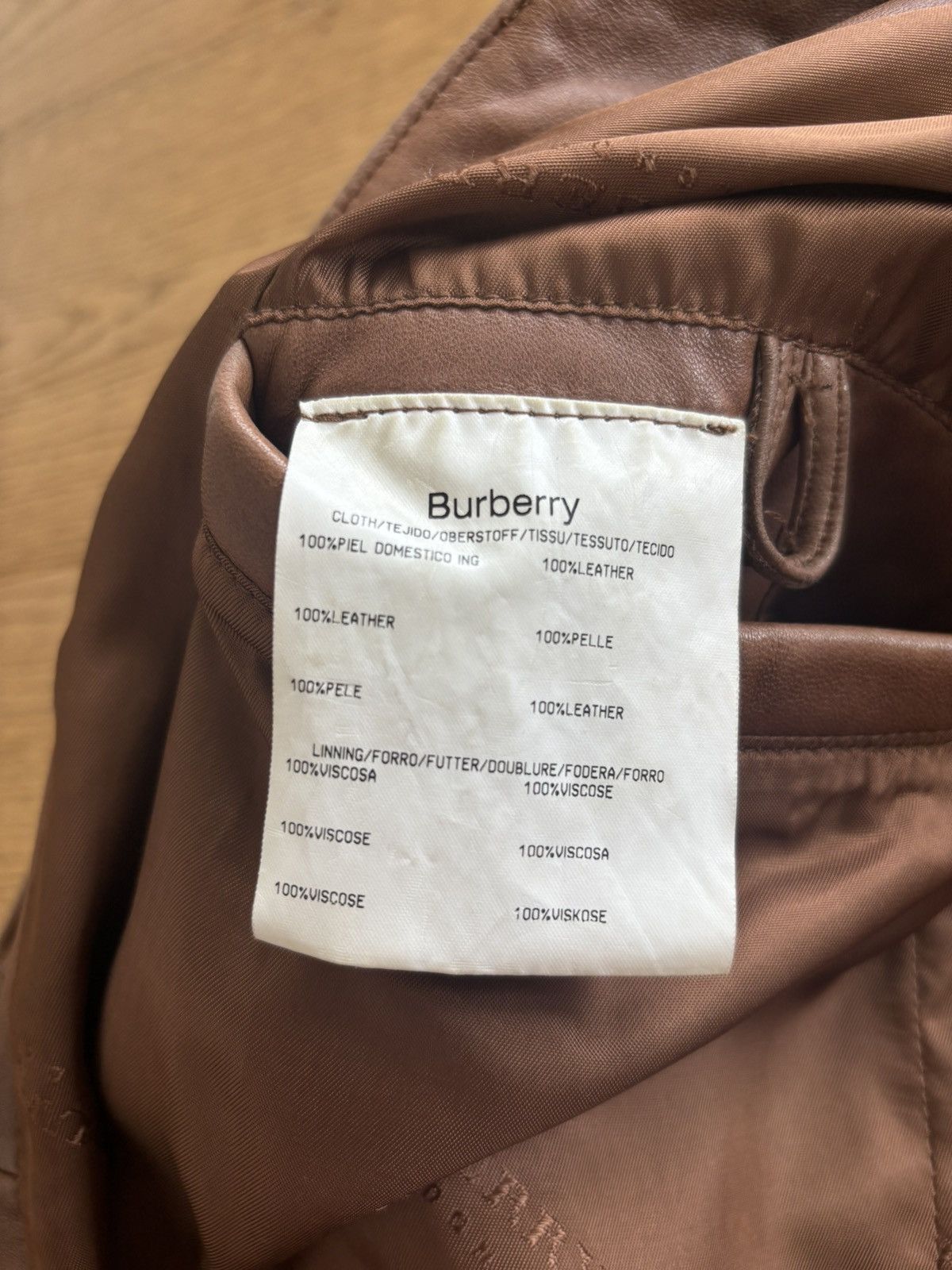 Burberry Vintage Burberry leather jacket Size XS / US 0-2 / IT 36-38 - 5 Thumbnail