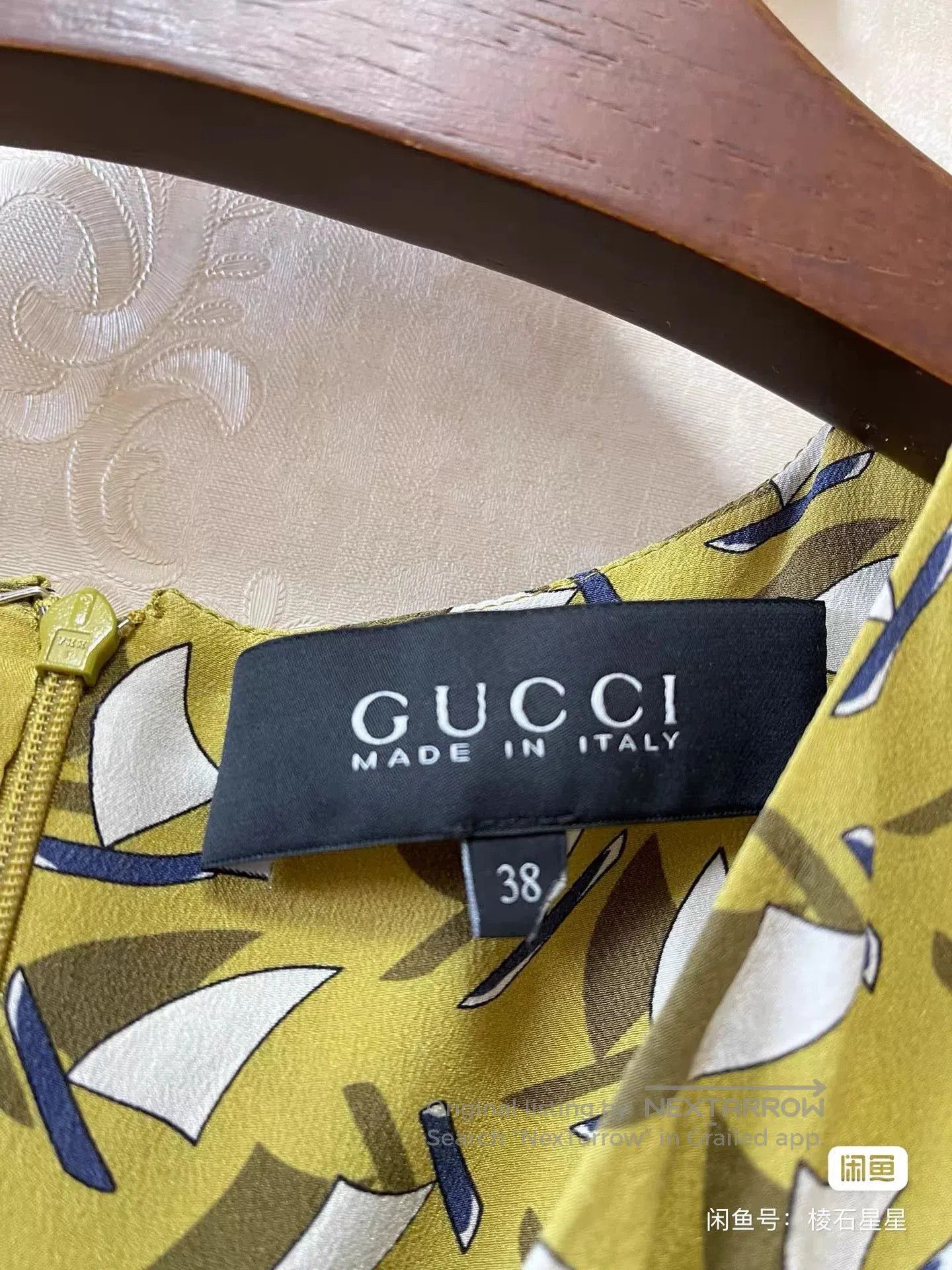 Gucci Gucci Runway Silk Summer Dress. Size M / US 6-8 / IT 42-44 - 3 Thumbnail