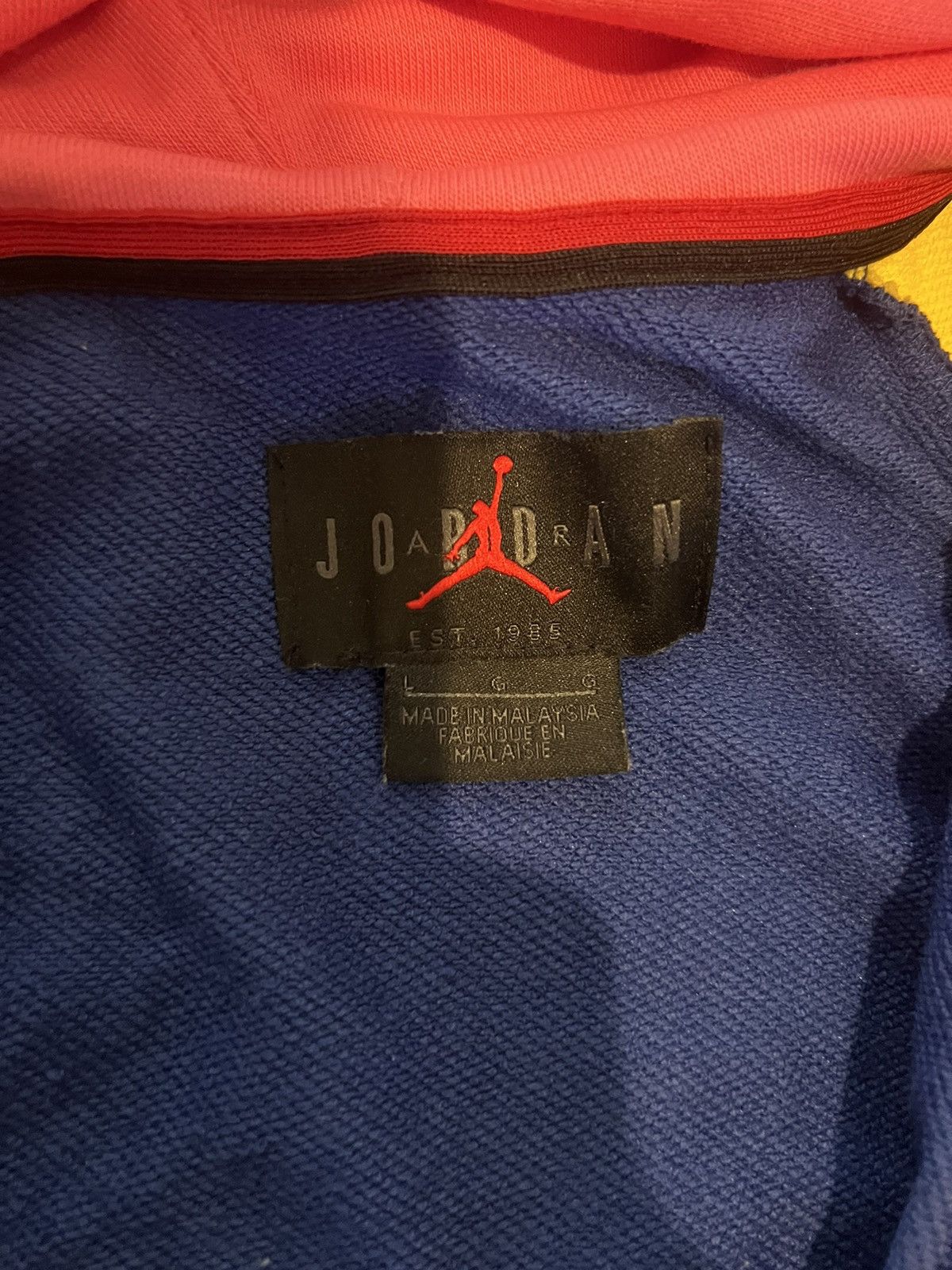 Jordan Brand × Vintage Jordan Hoodie Size US L / EU 52-54 / 3 - 3 Thumbnail