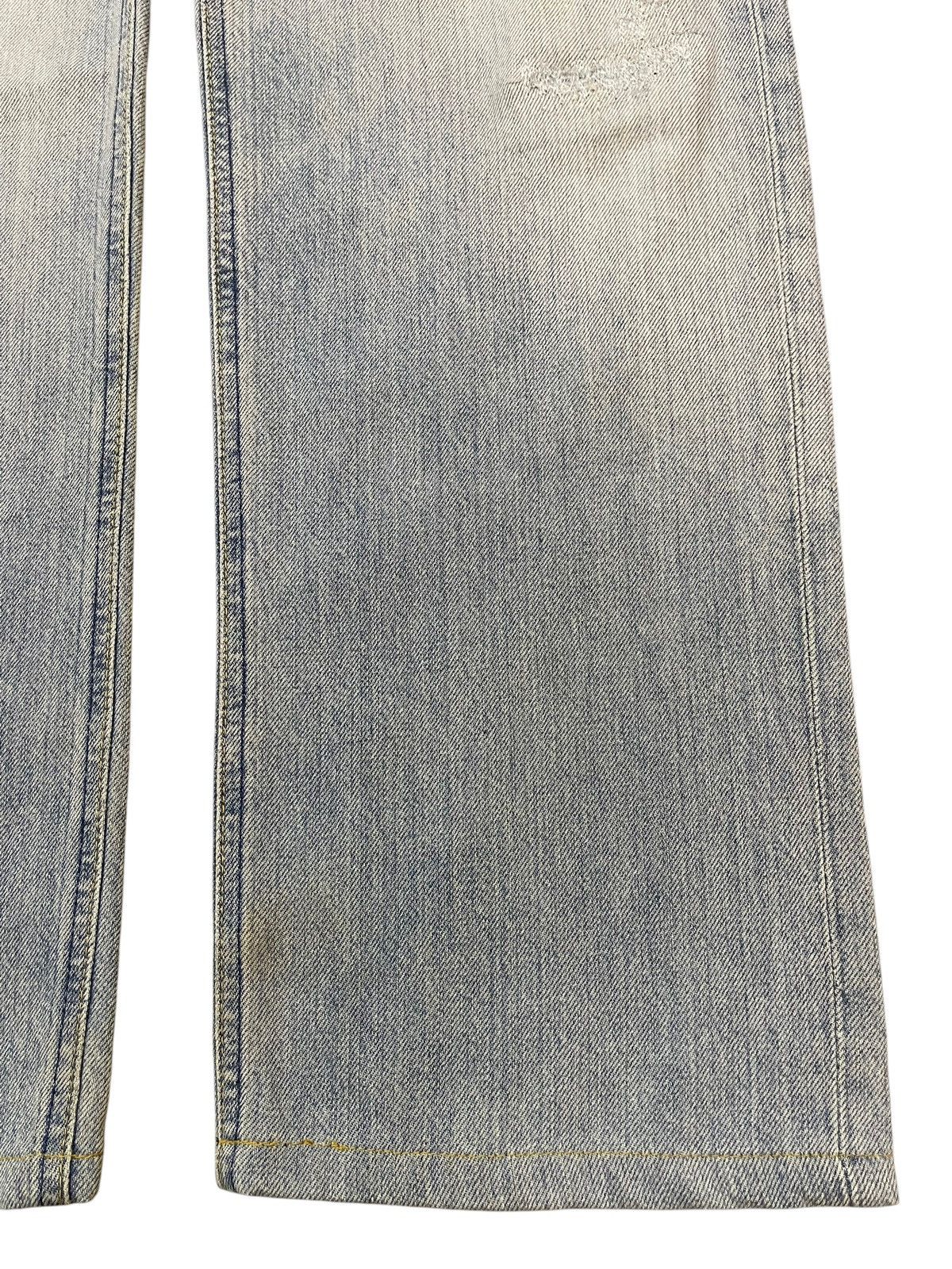 Lee Vintage 90s Lee Riders Faded Wash Distressed Wide Leg Baggy Size US 31 - 8 Thumbnail