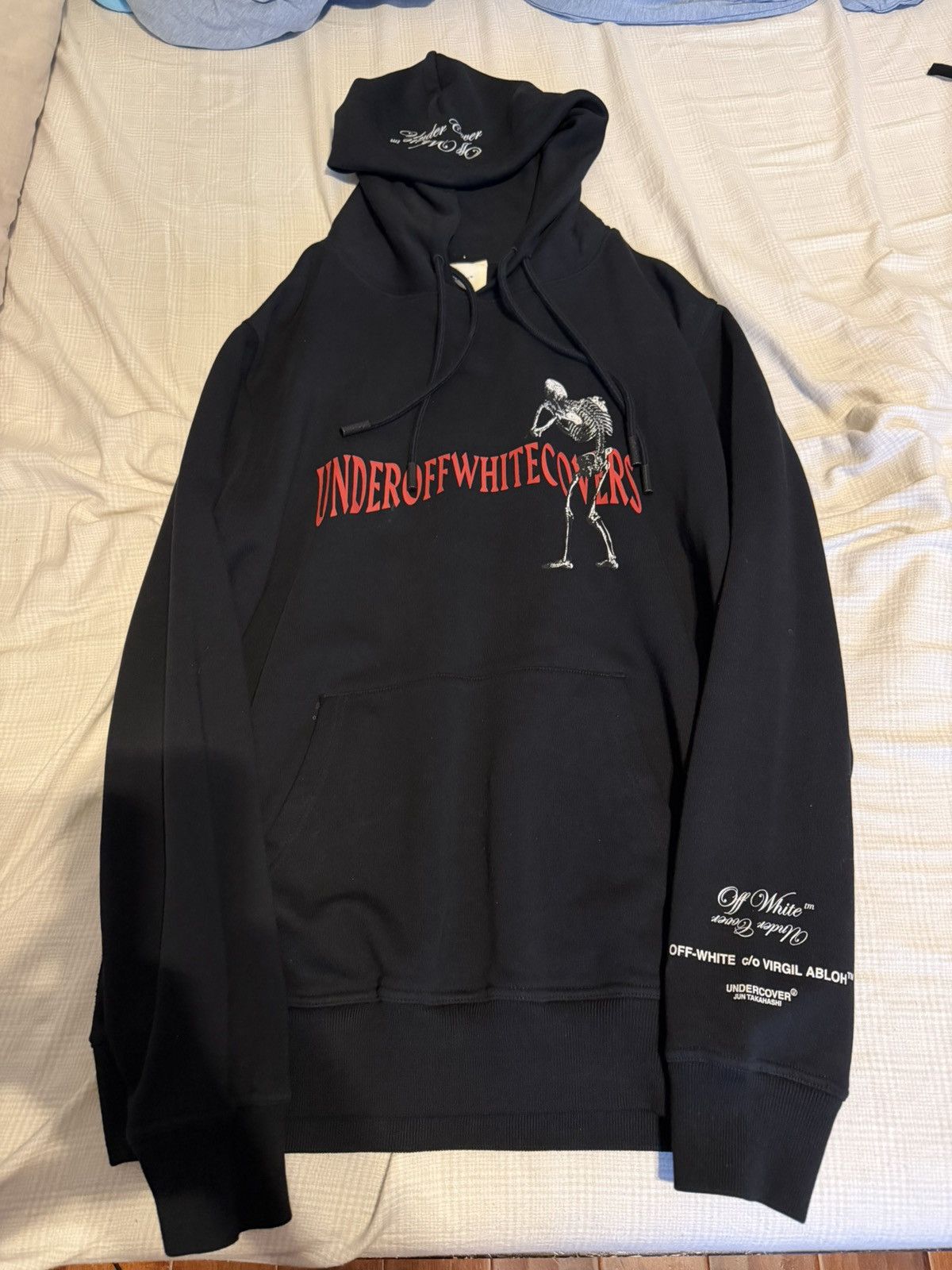 Off-White × Undercover Off white undercover reversible skeleton hoodie Size US M / EU 48-50 / 2 - 1 Thumbnail
